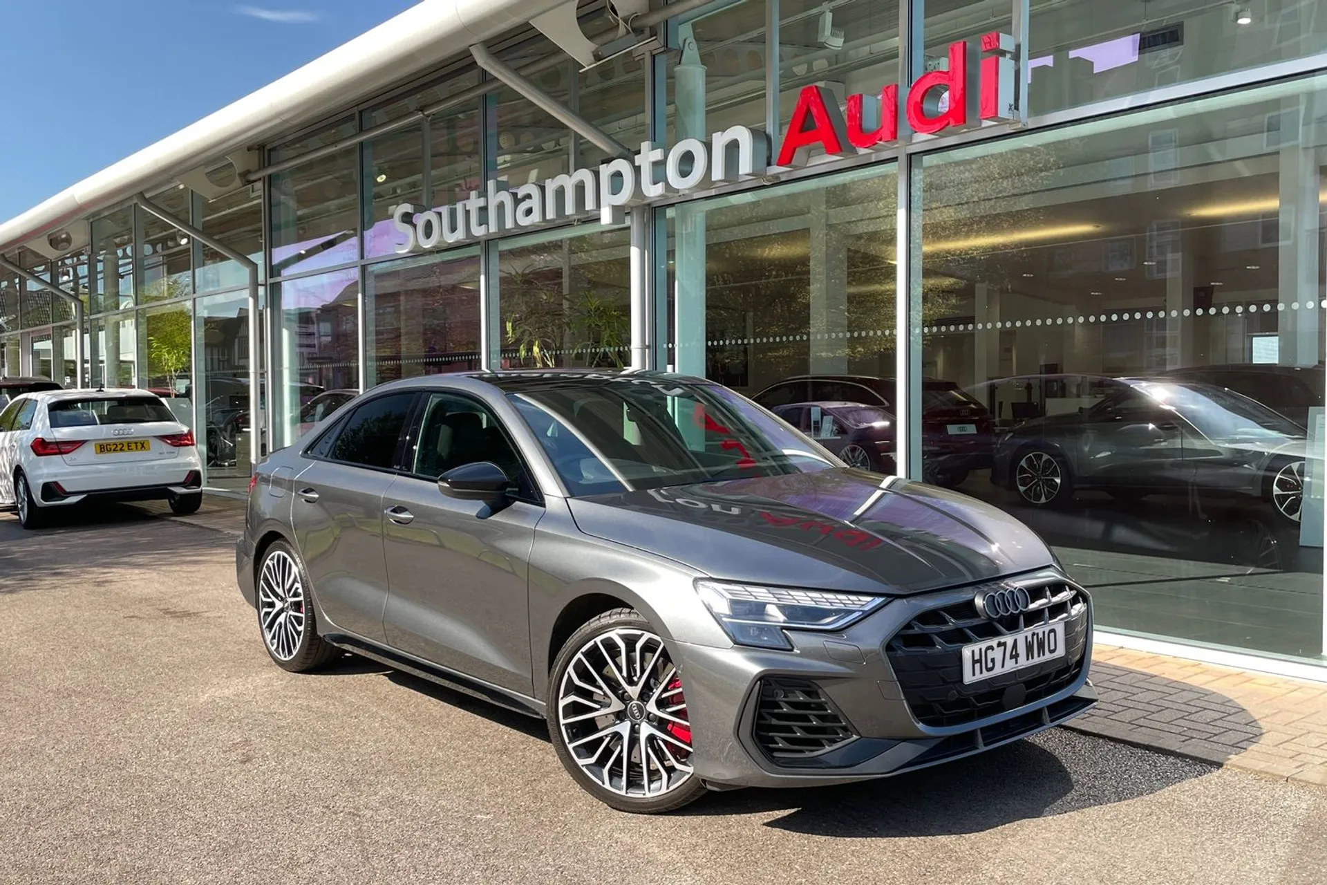 Audi A3 focused image