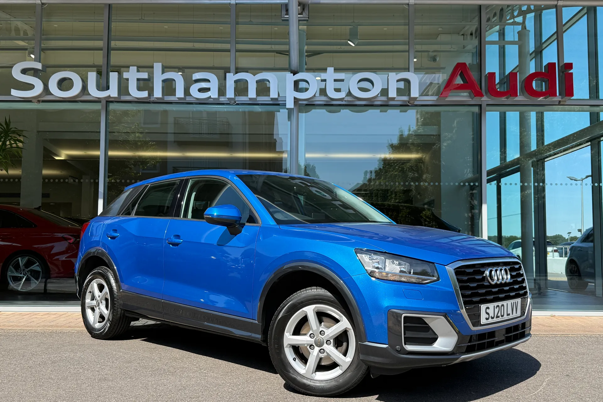 Audi Q2 focused image