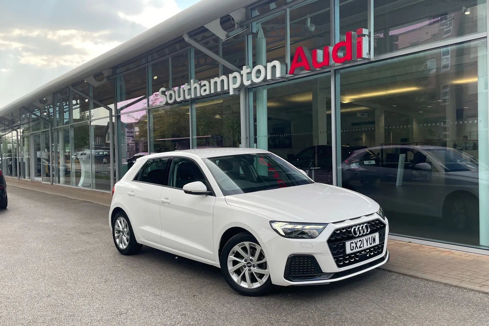 Audi A1 focused image