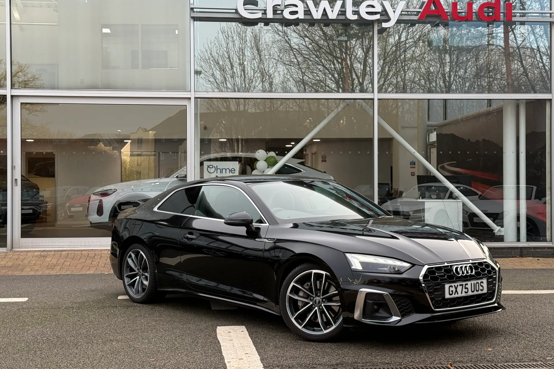 Audi A5 focused image