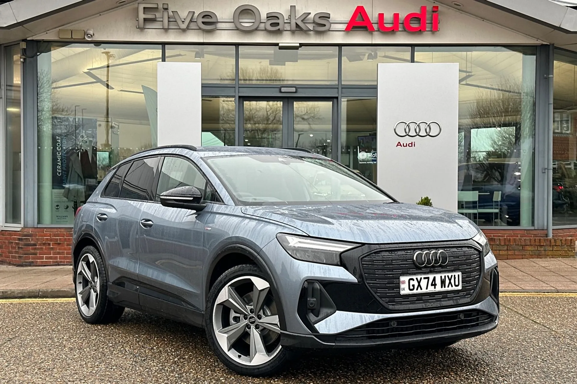 Audi Q4 focused image