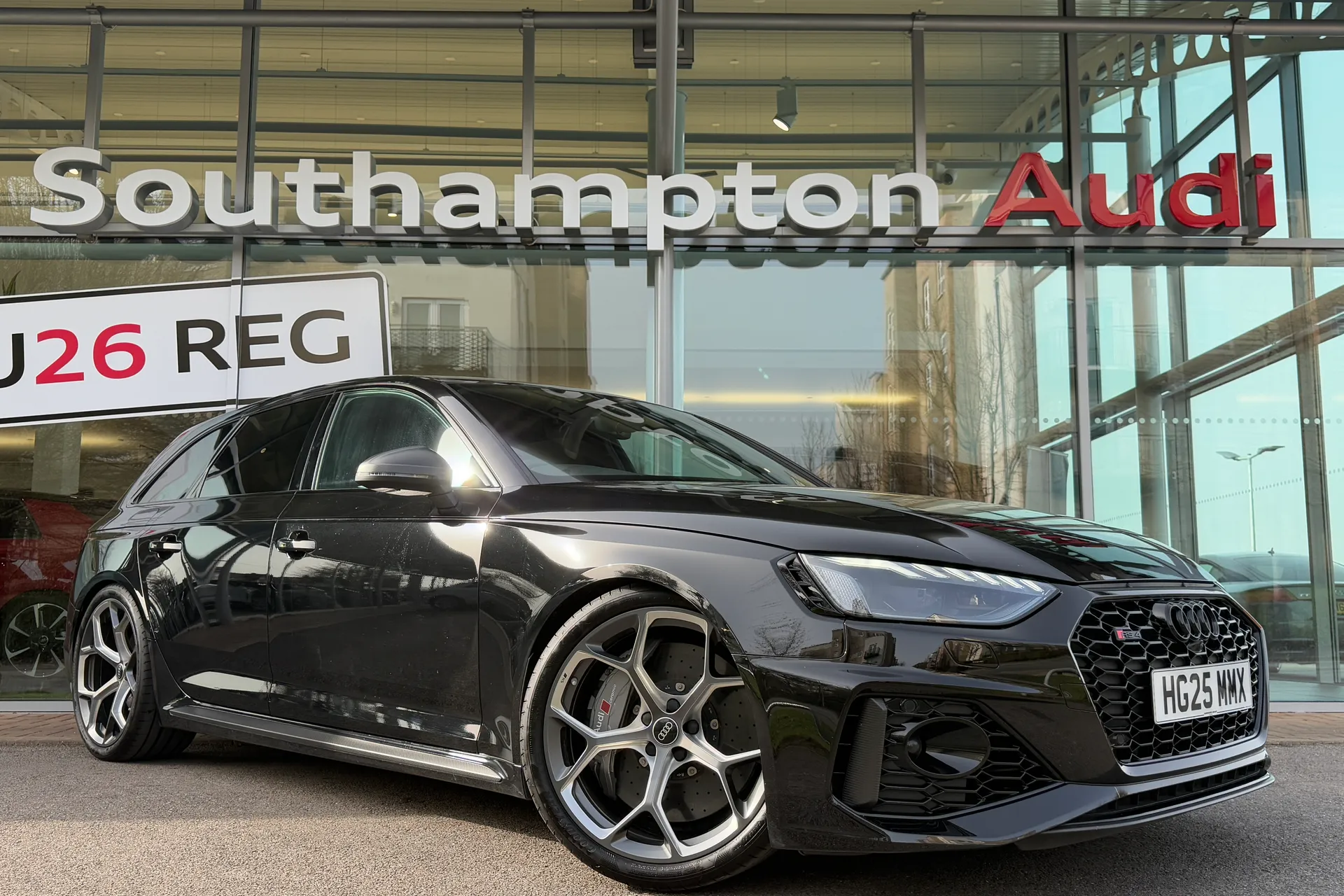 Audi RS4 Avant focused image