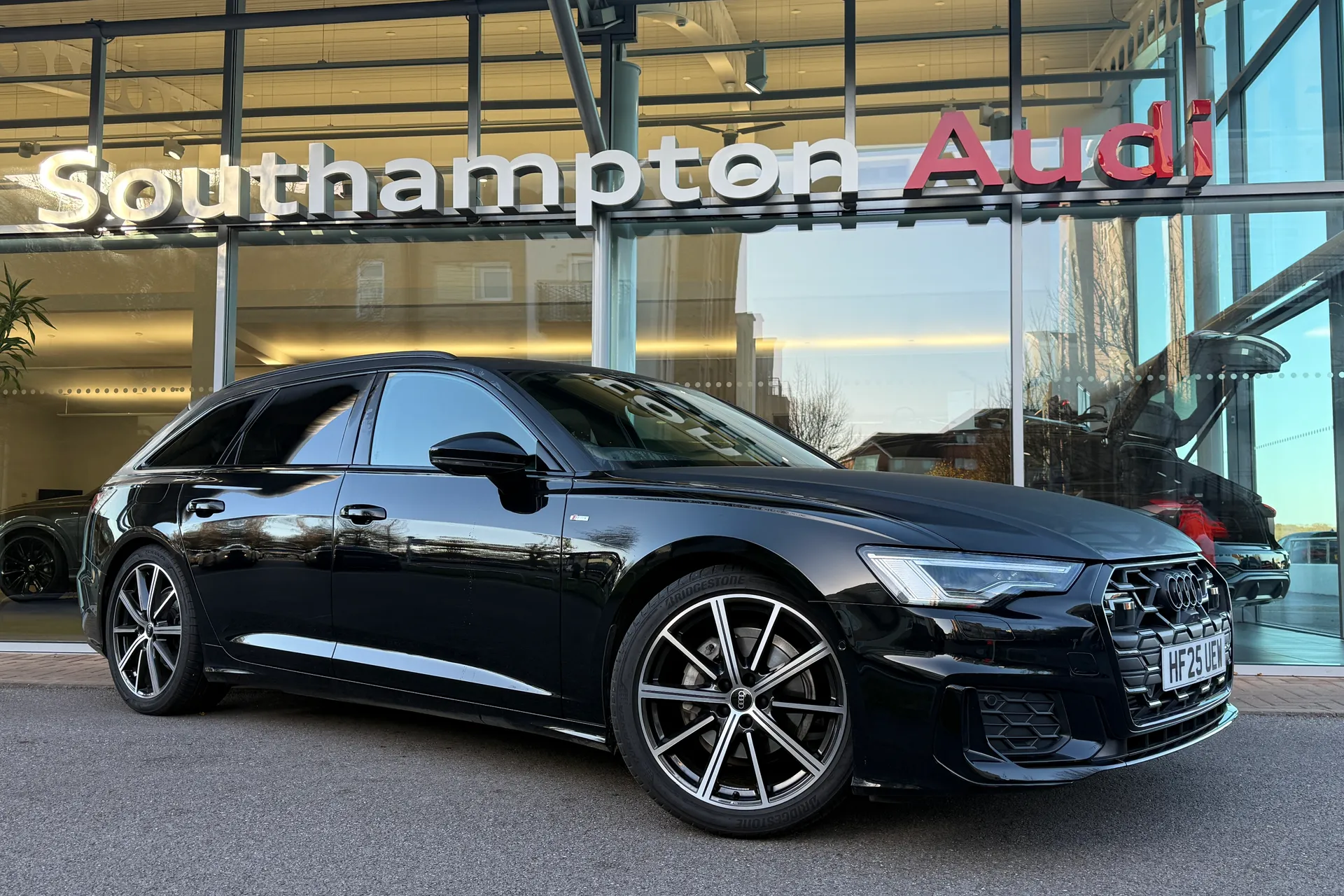 Audi A6 focused image