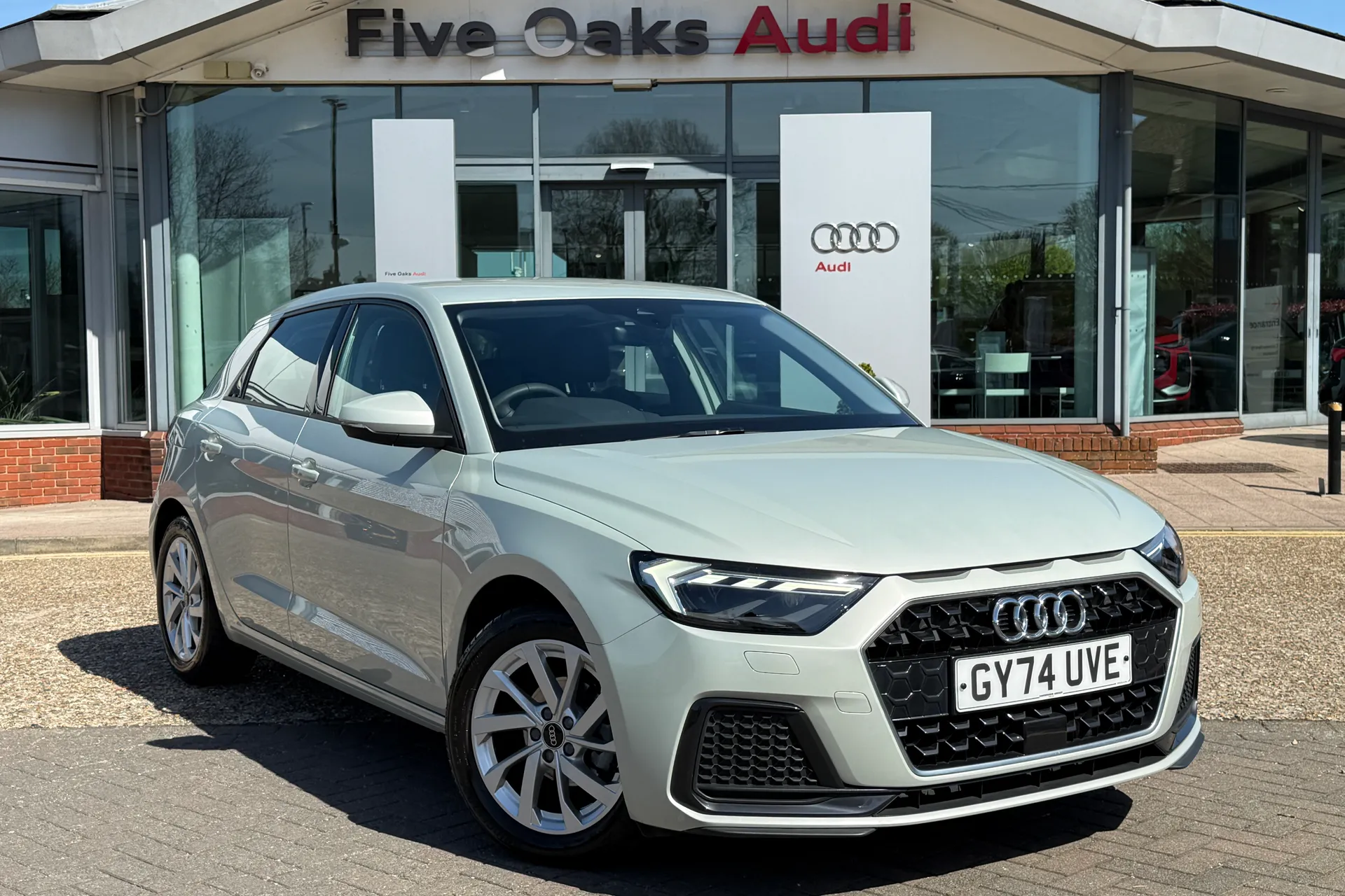 Audi A1 focused image