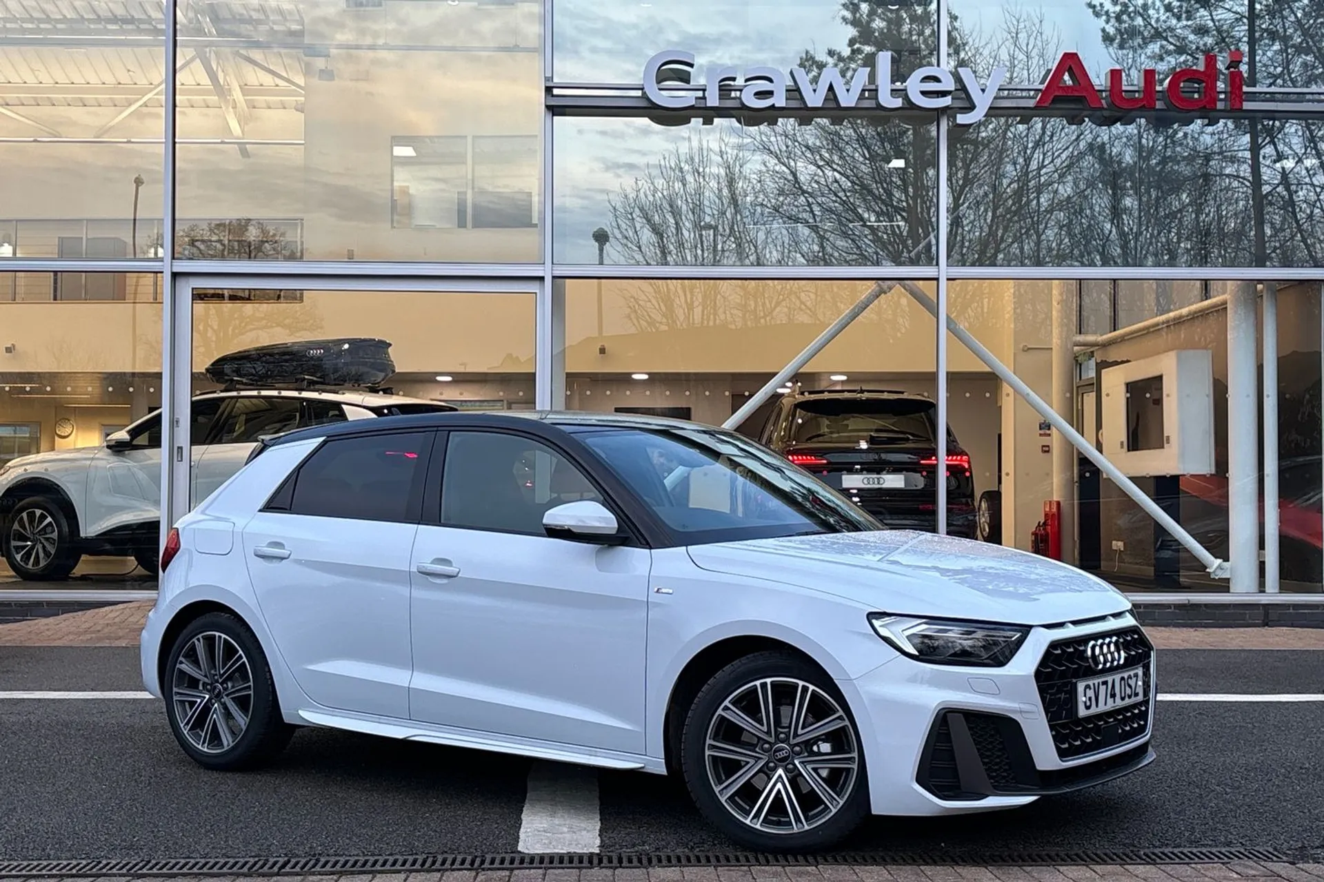 Audi A1 focused image