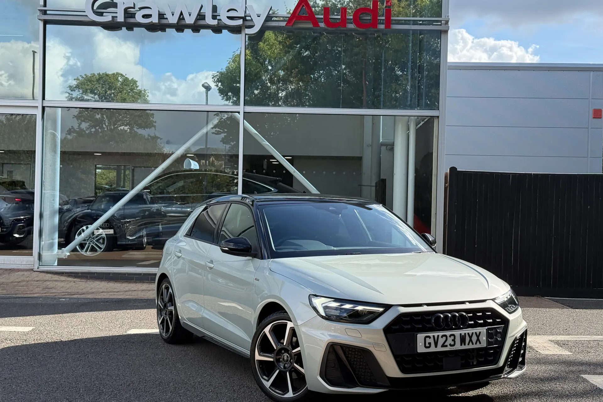 Audi A1 focused image