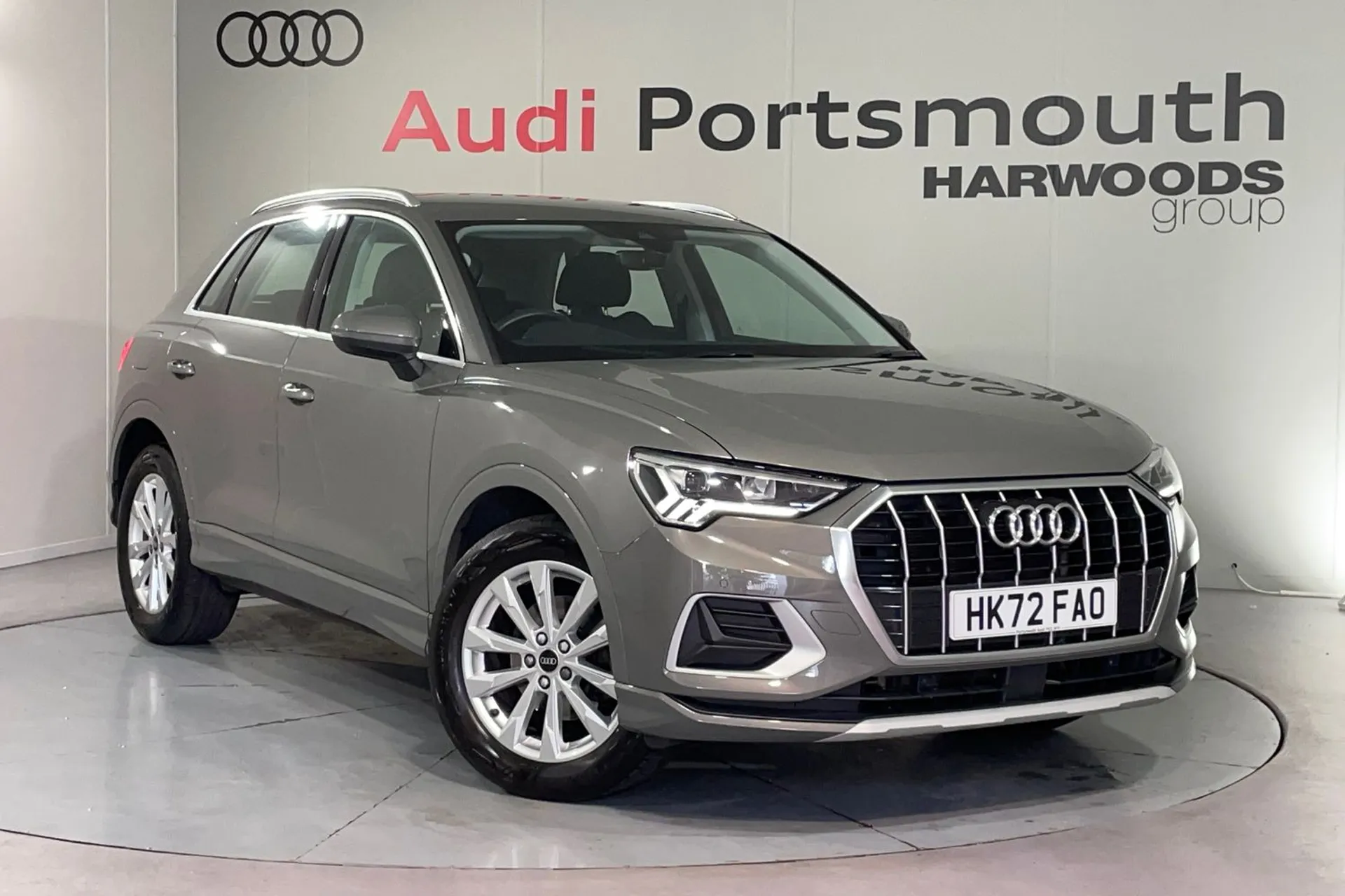 Audi Q3 focused image