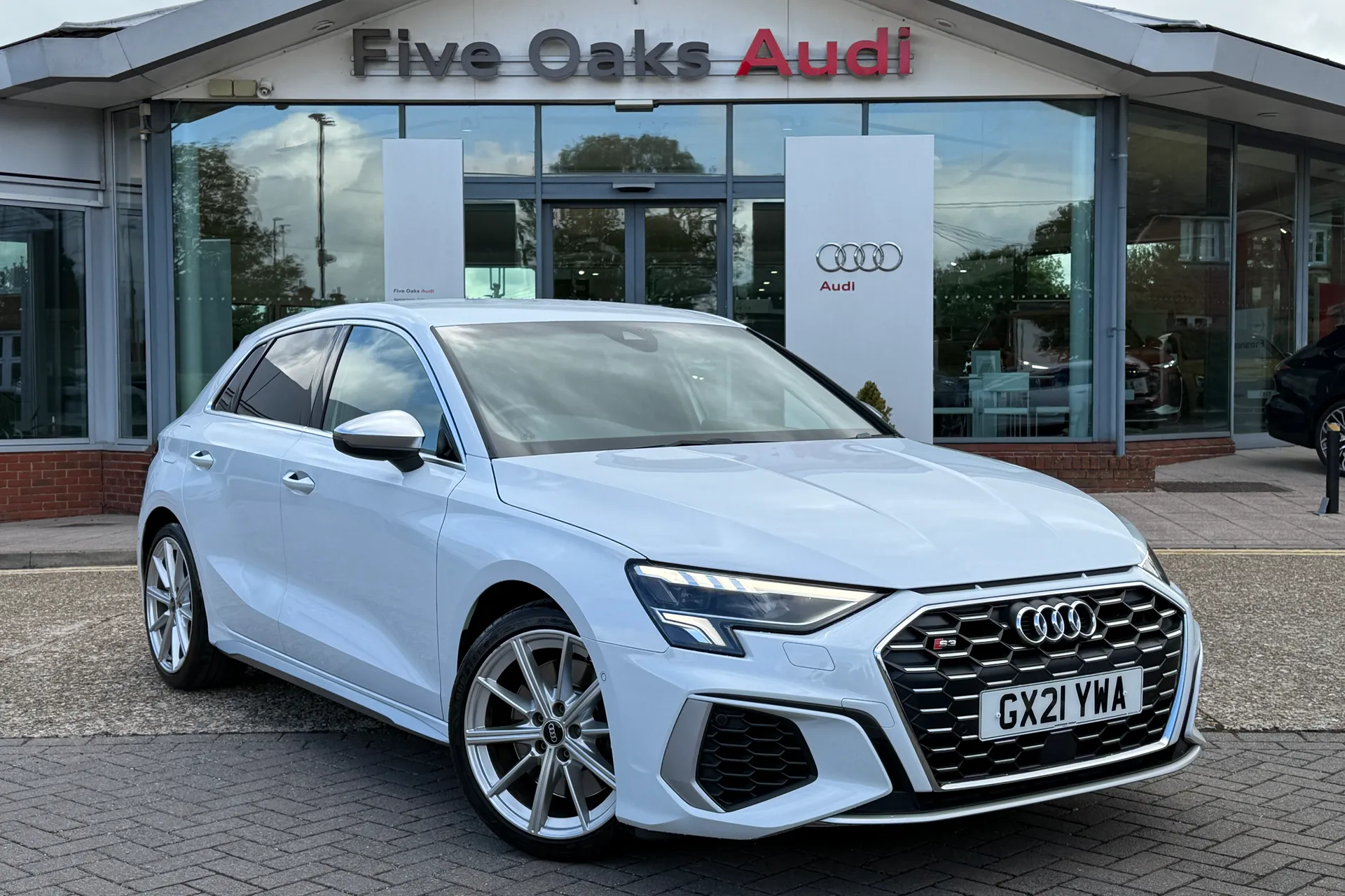 Audi A3 focused image