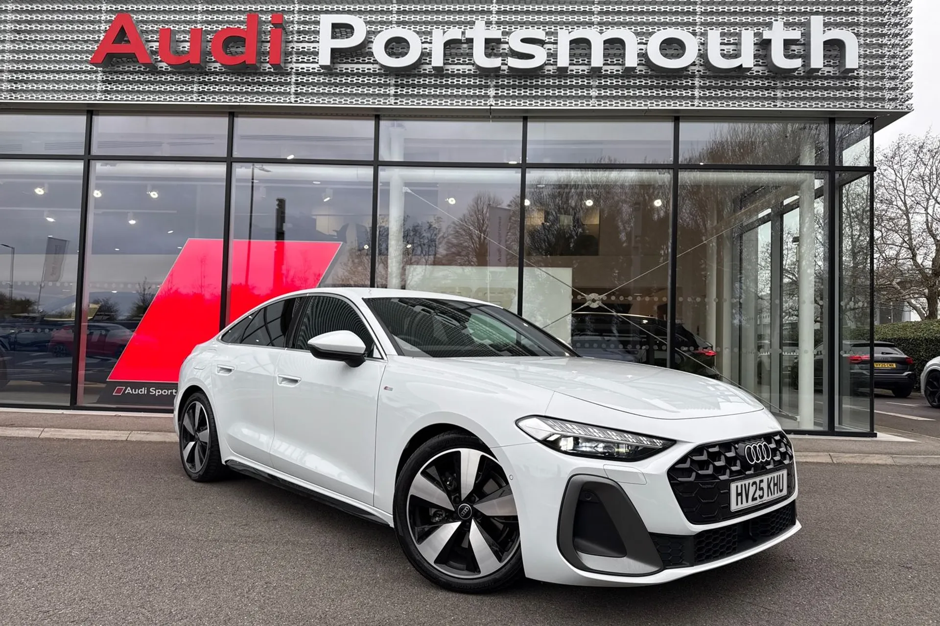 Audi A5 focused image