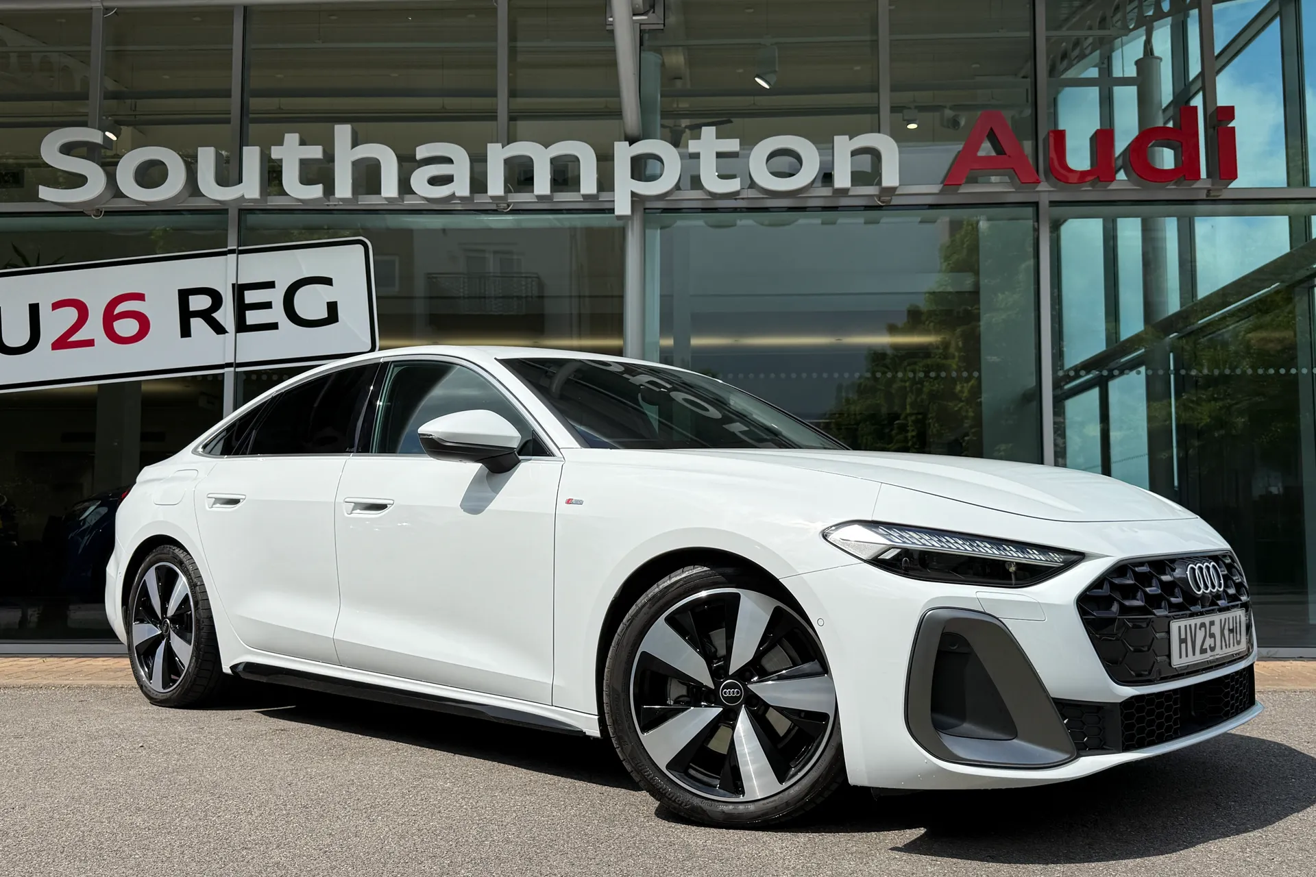 Audi A5 focused image