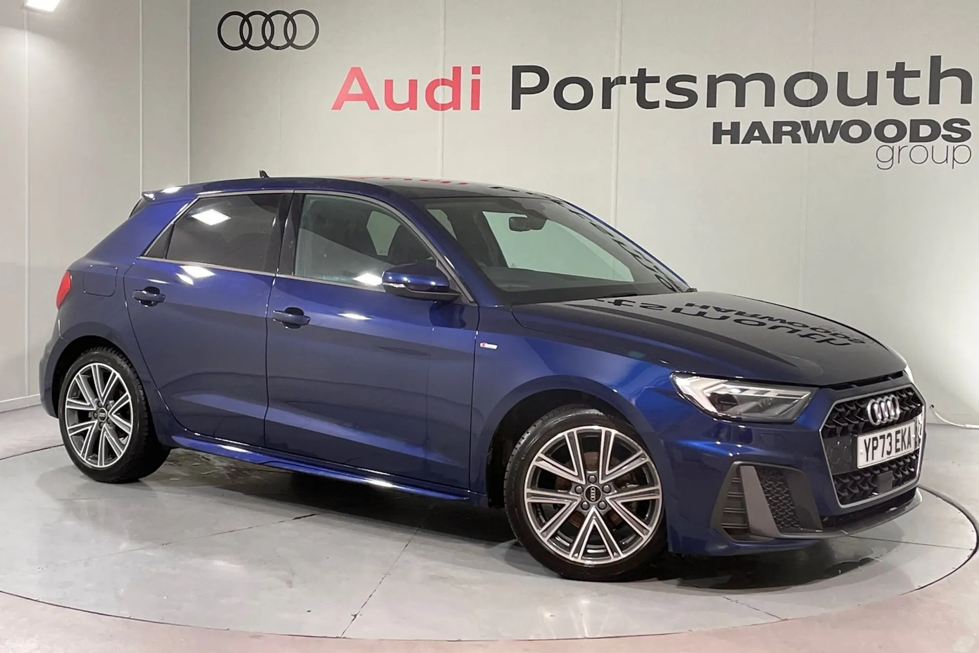 Audi A1 focused image