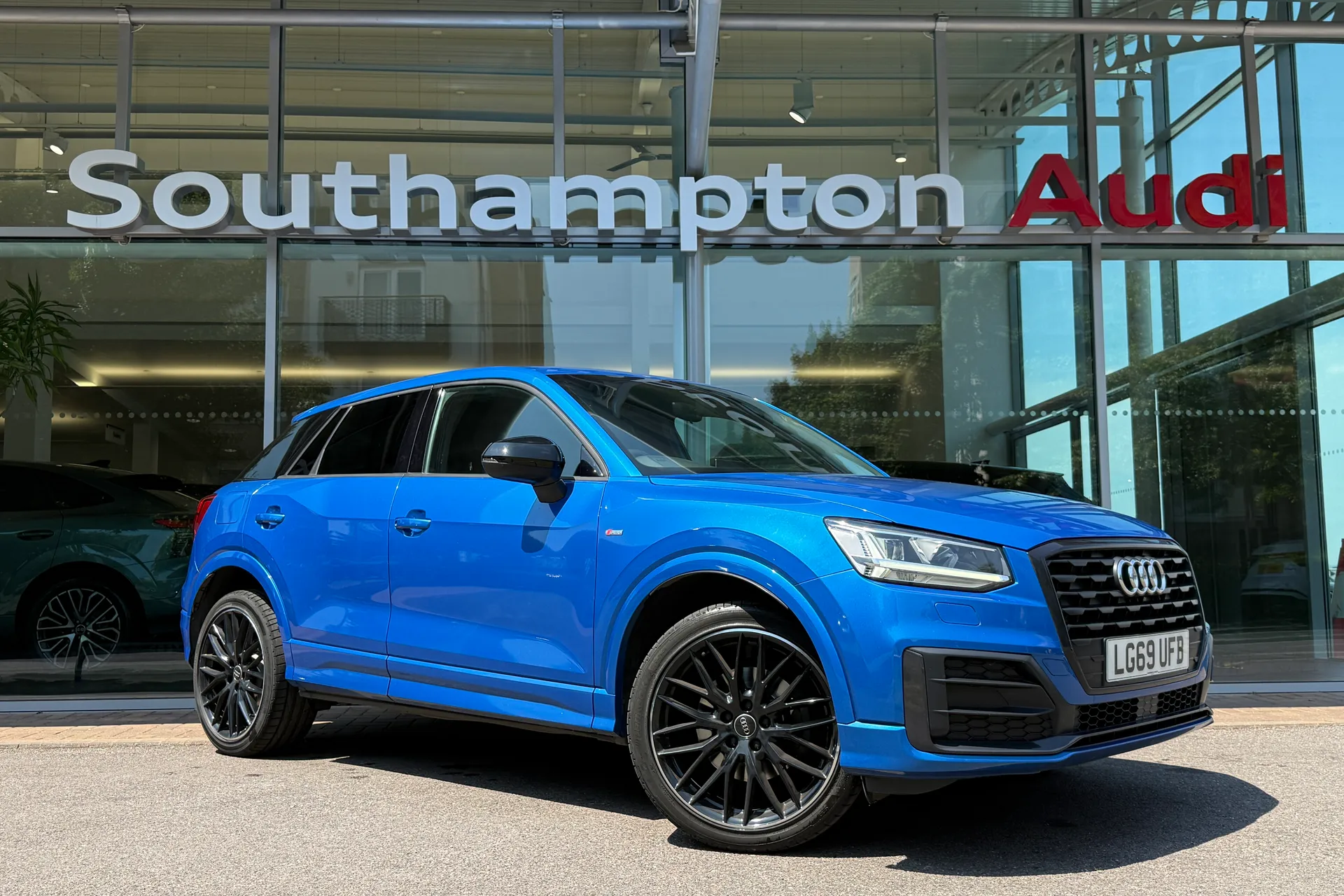 Audi Q2 focused image