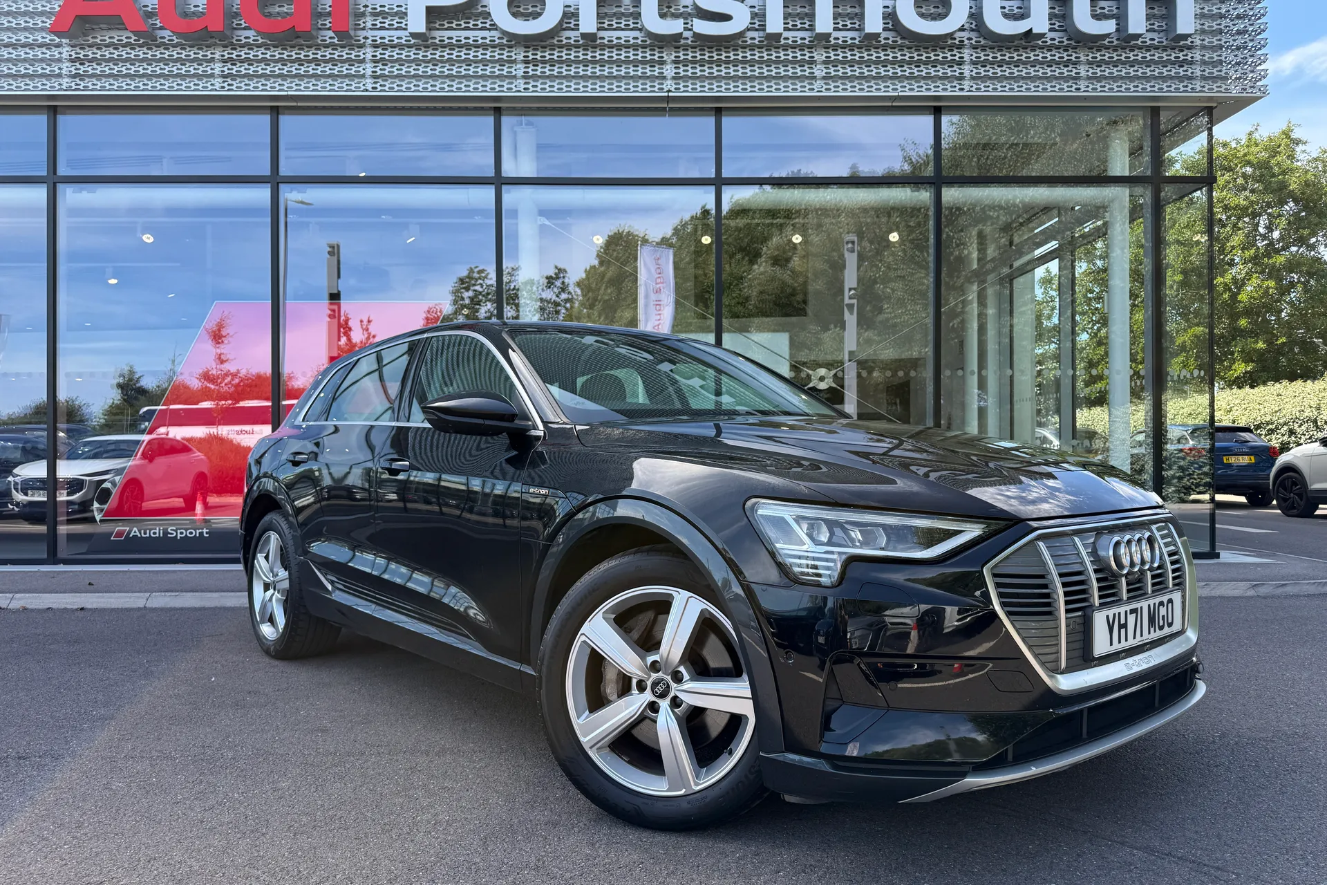 Audi e-tron focused image