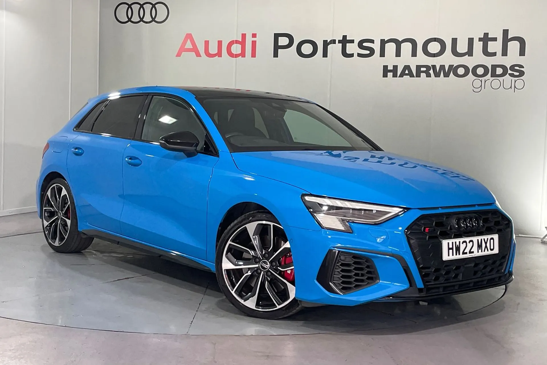 Audi A3 focused image