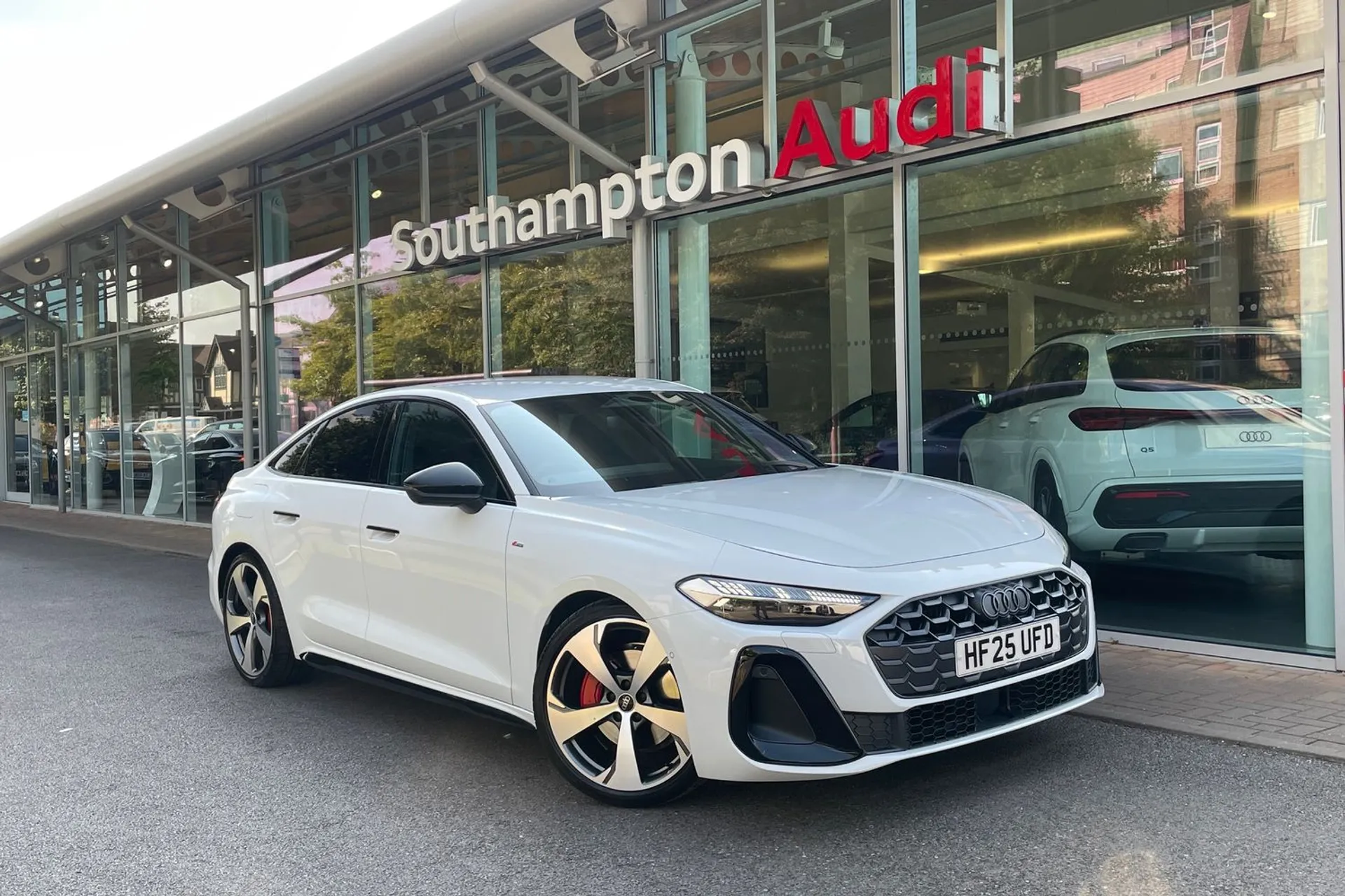 Audi A5 focused image