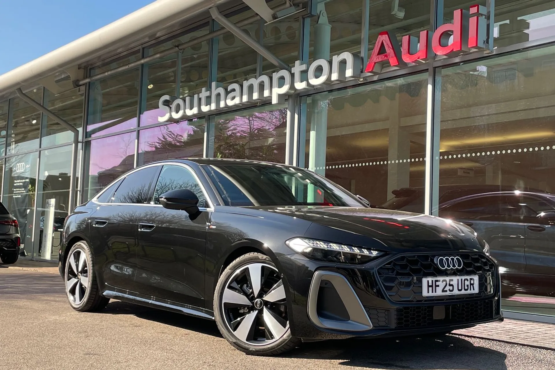 Audi A5 focused image