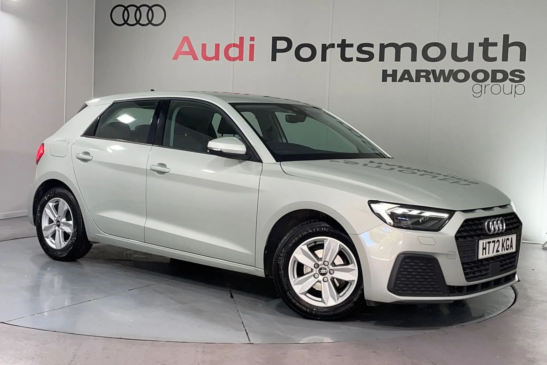 Audi A1 focused image