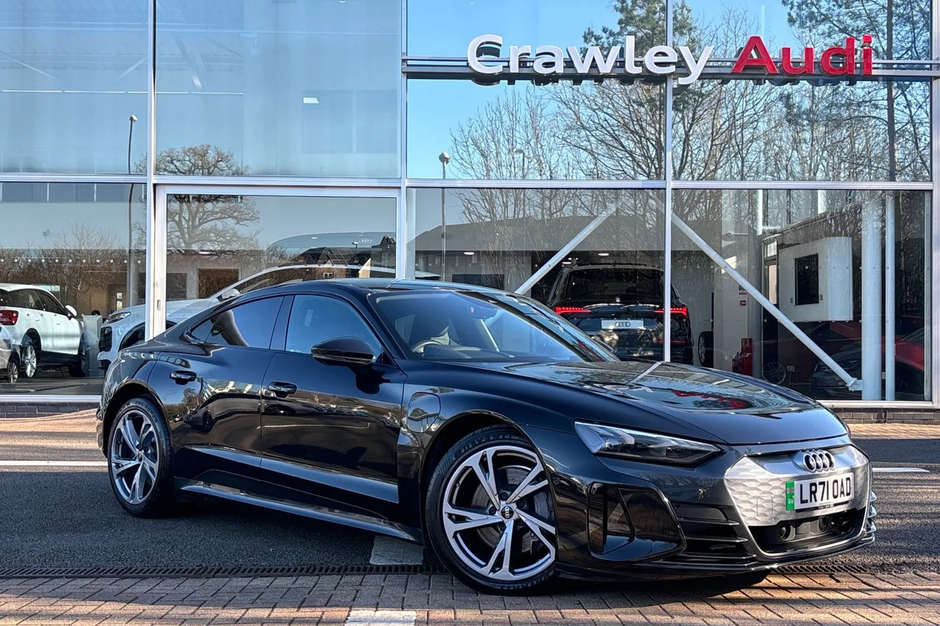 Audi e-tron GT focused image