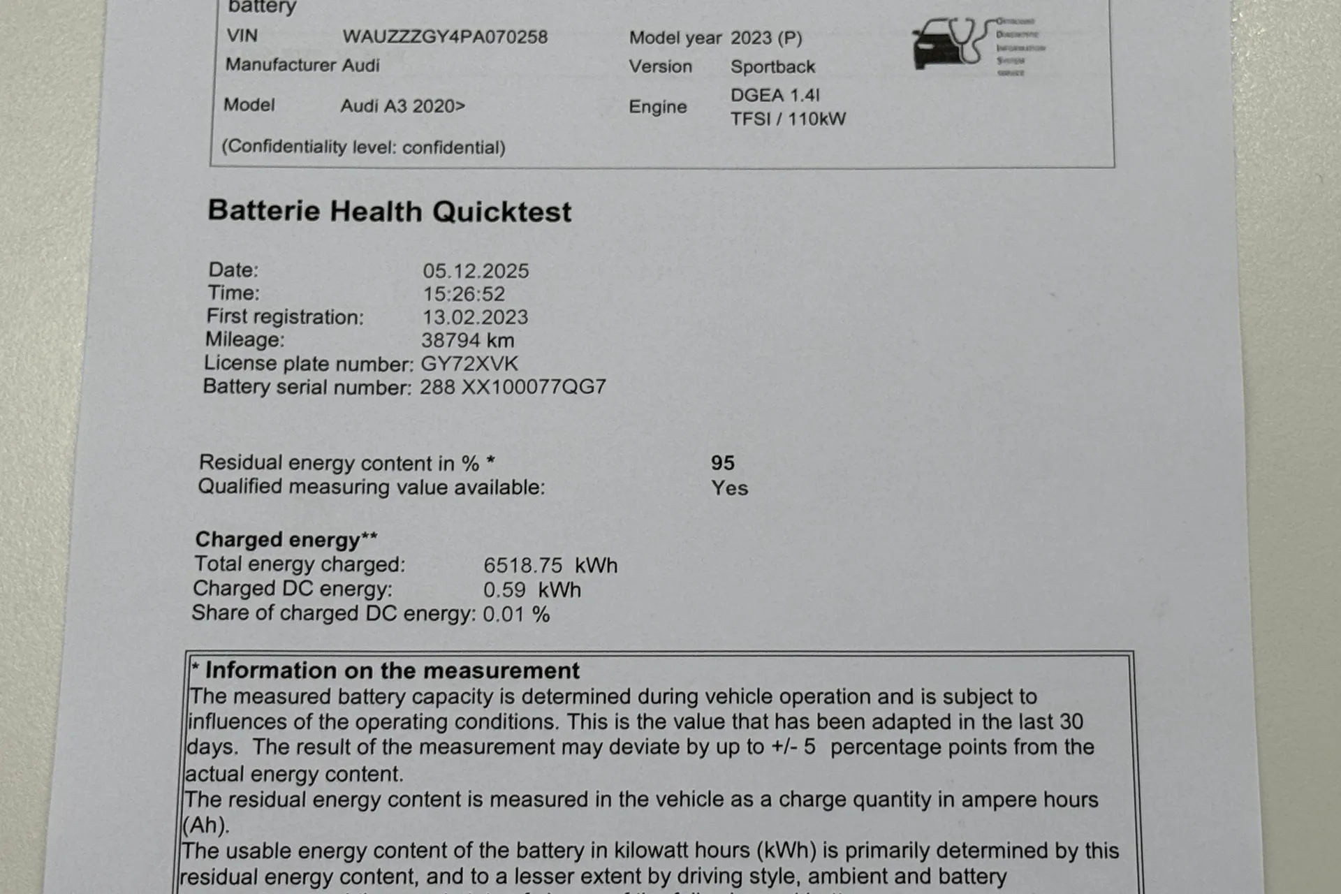 Audi A3 thumbnail image number 7