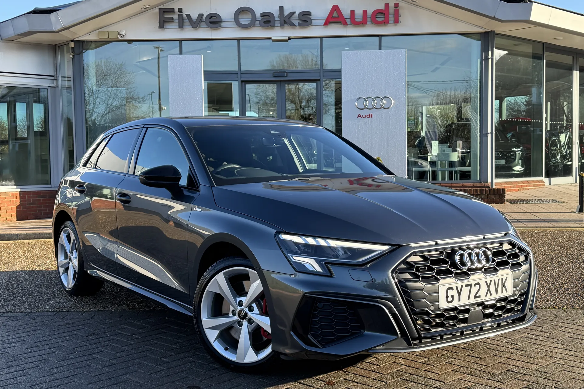 Audi A3 focused image