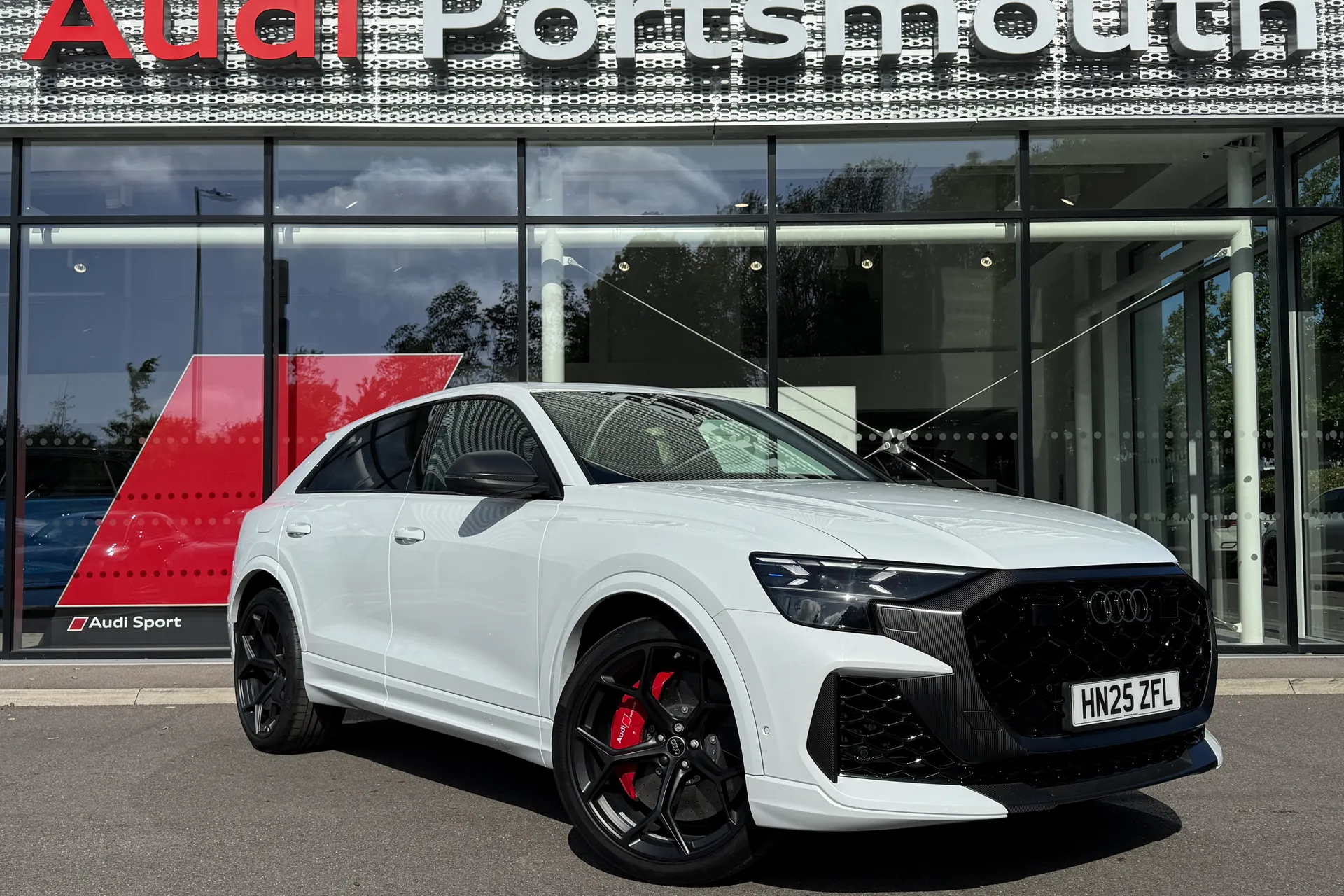 Audi RS Q8 focused image