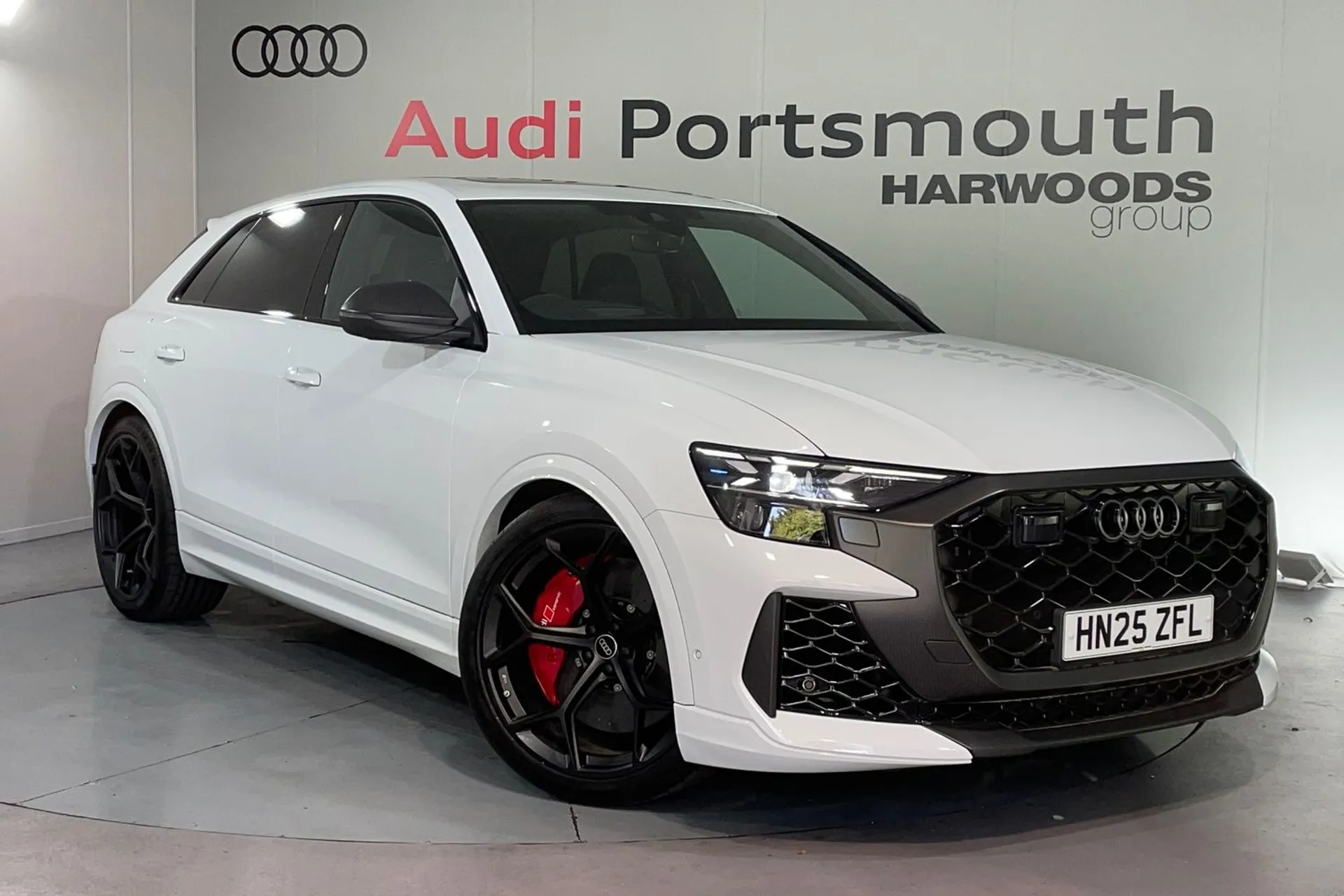 Audi RS Q8 focused image