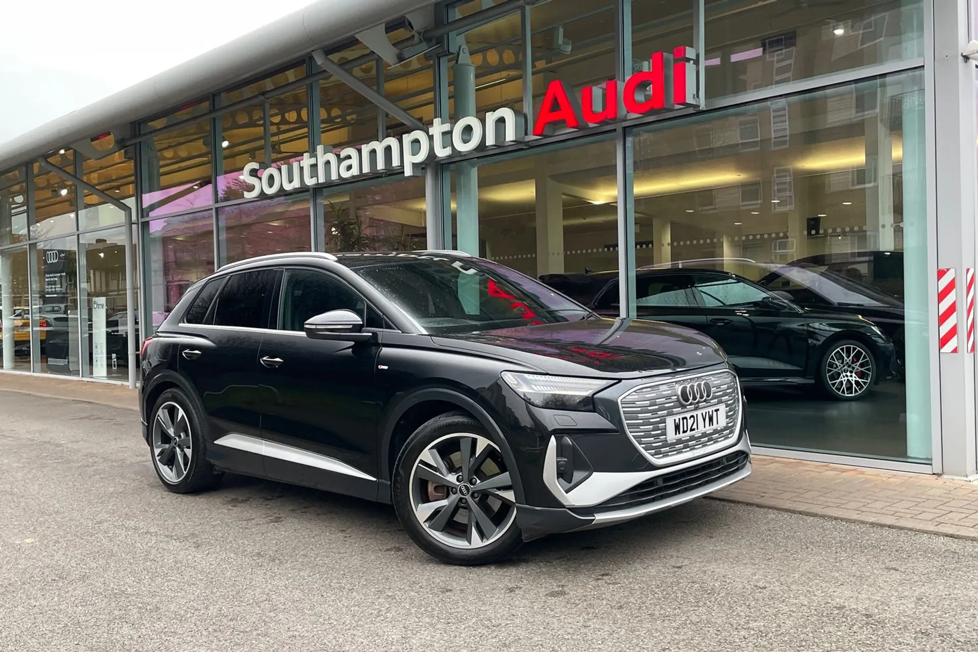 Audi Q4 focused image
