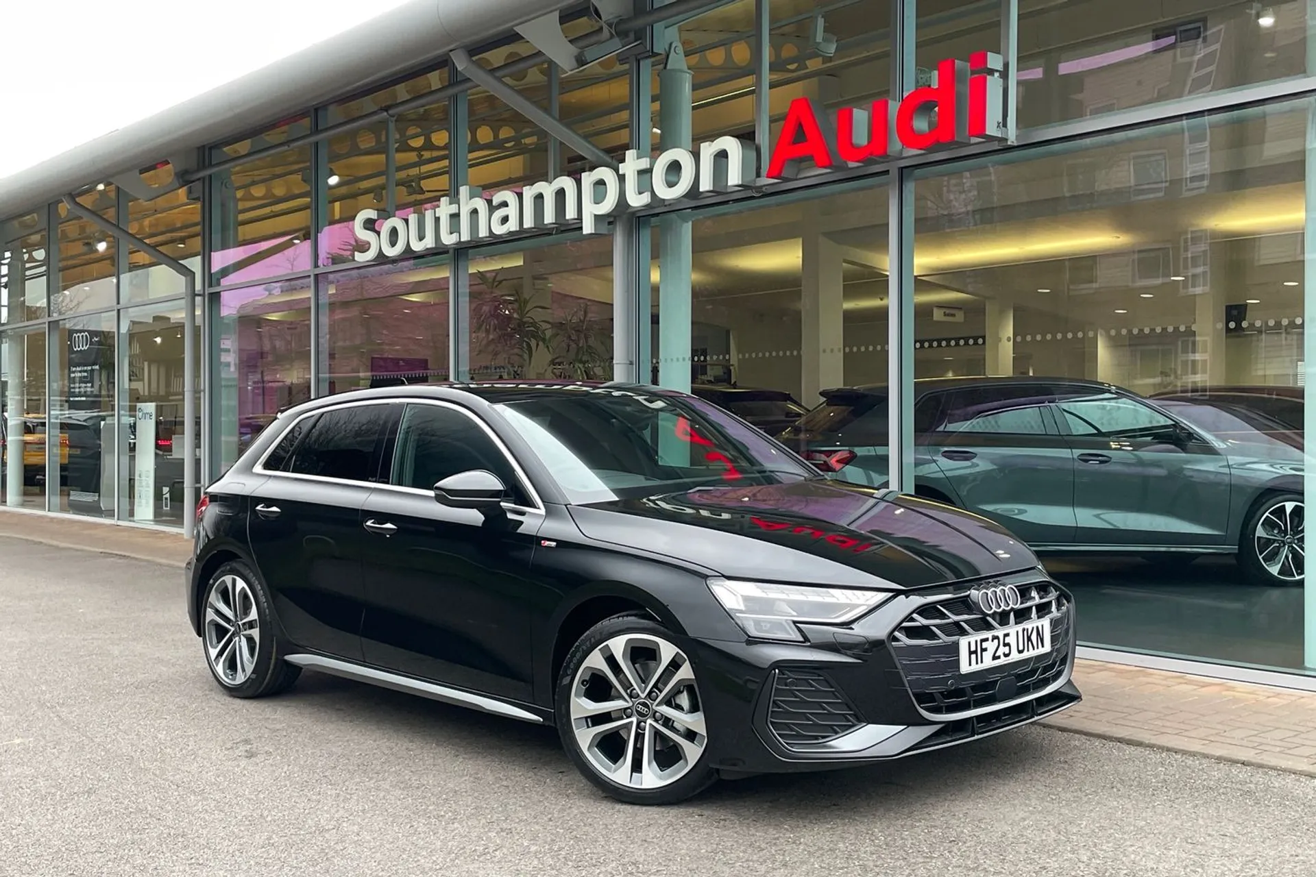 Audi A3 focused image