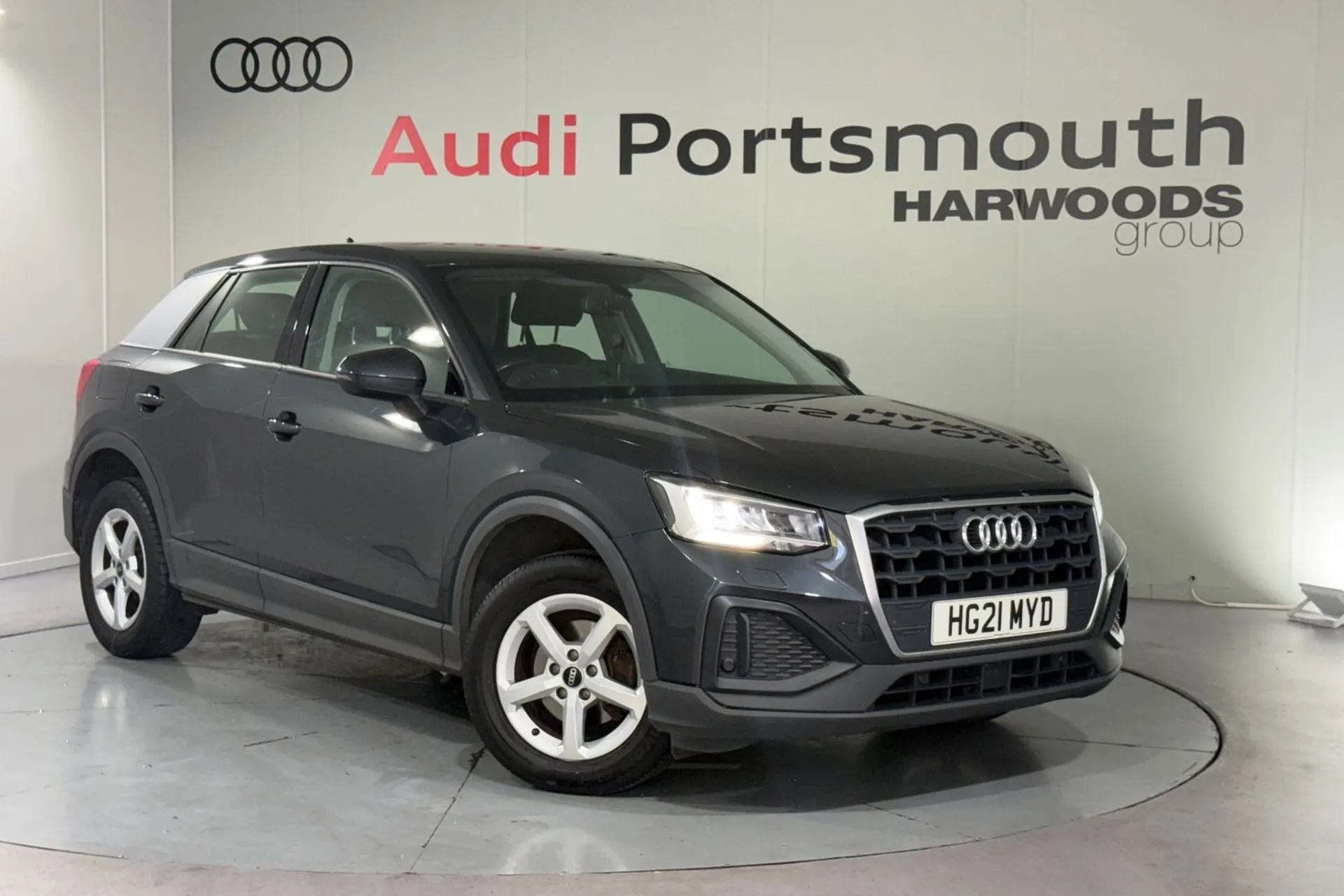 Audi Q2 focused image