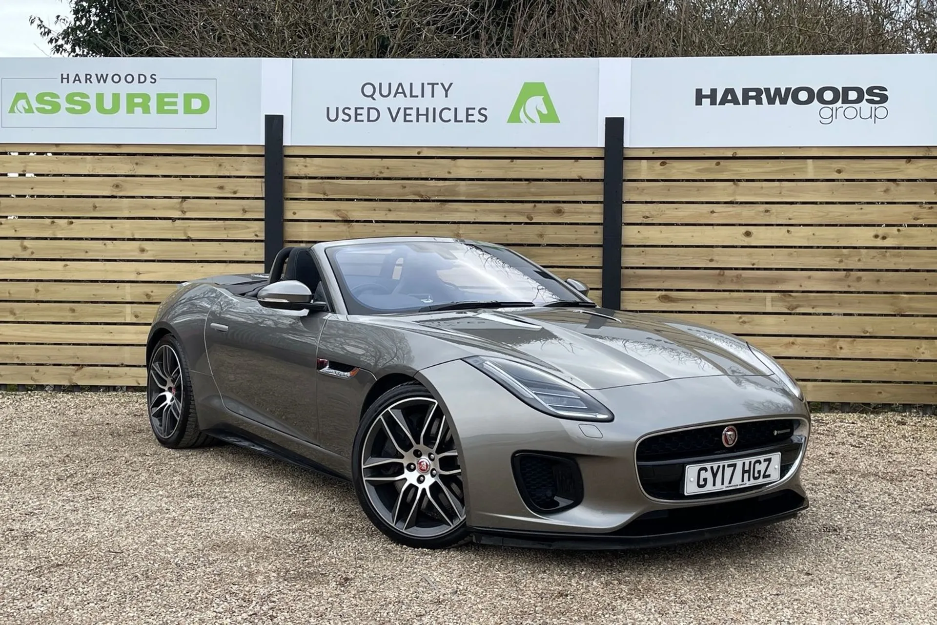 Jaguar F-TYPE focused image
