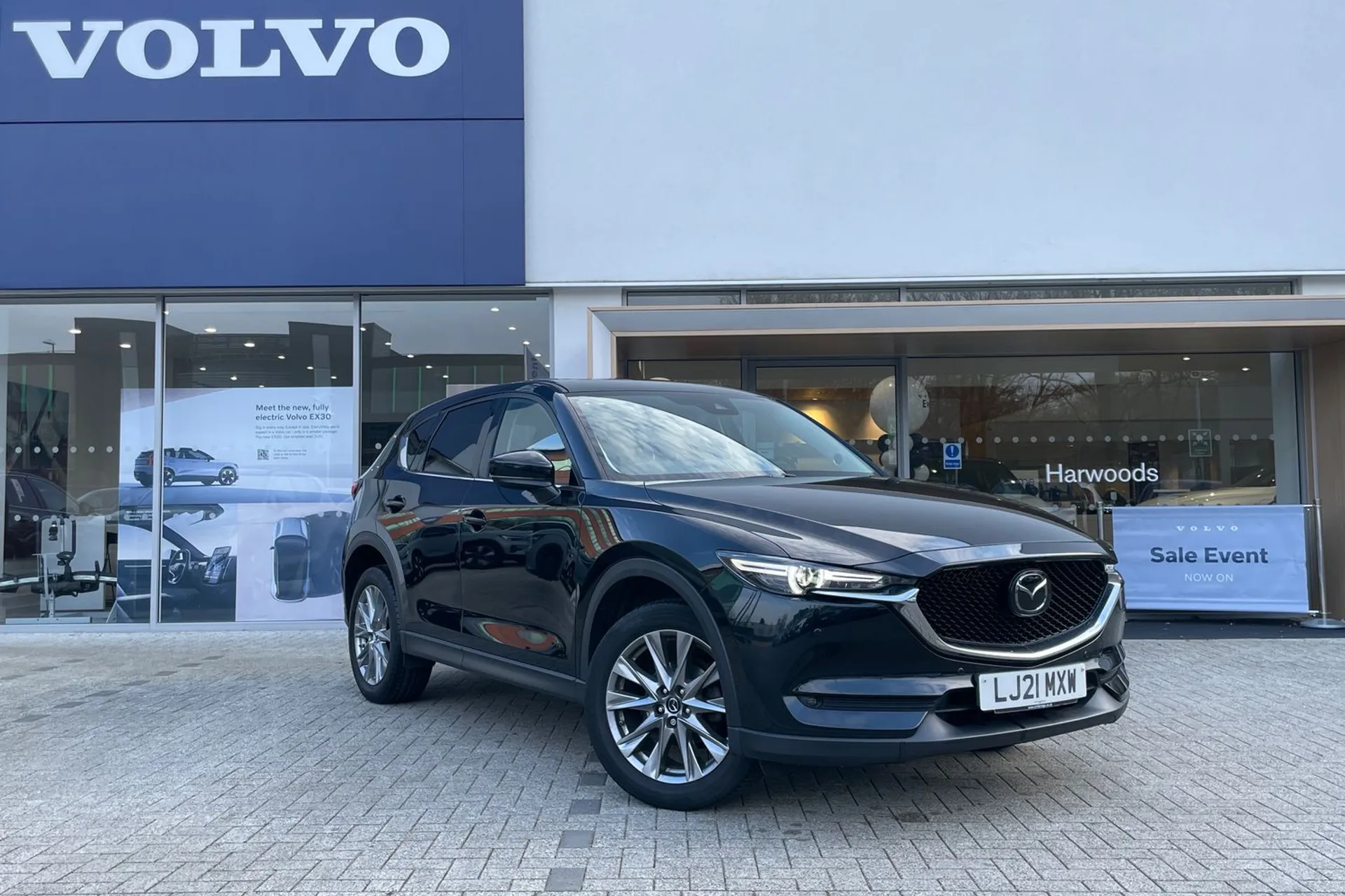 MAZDA CX-5 focused image