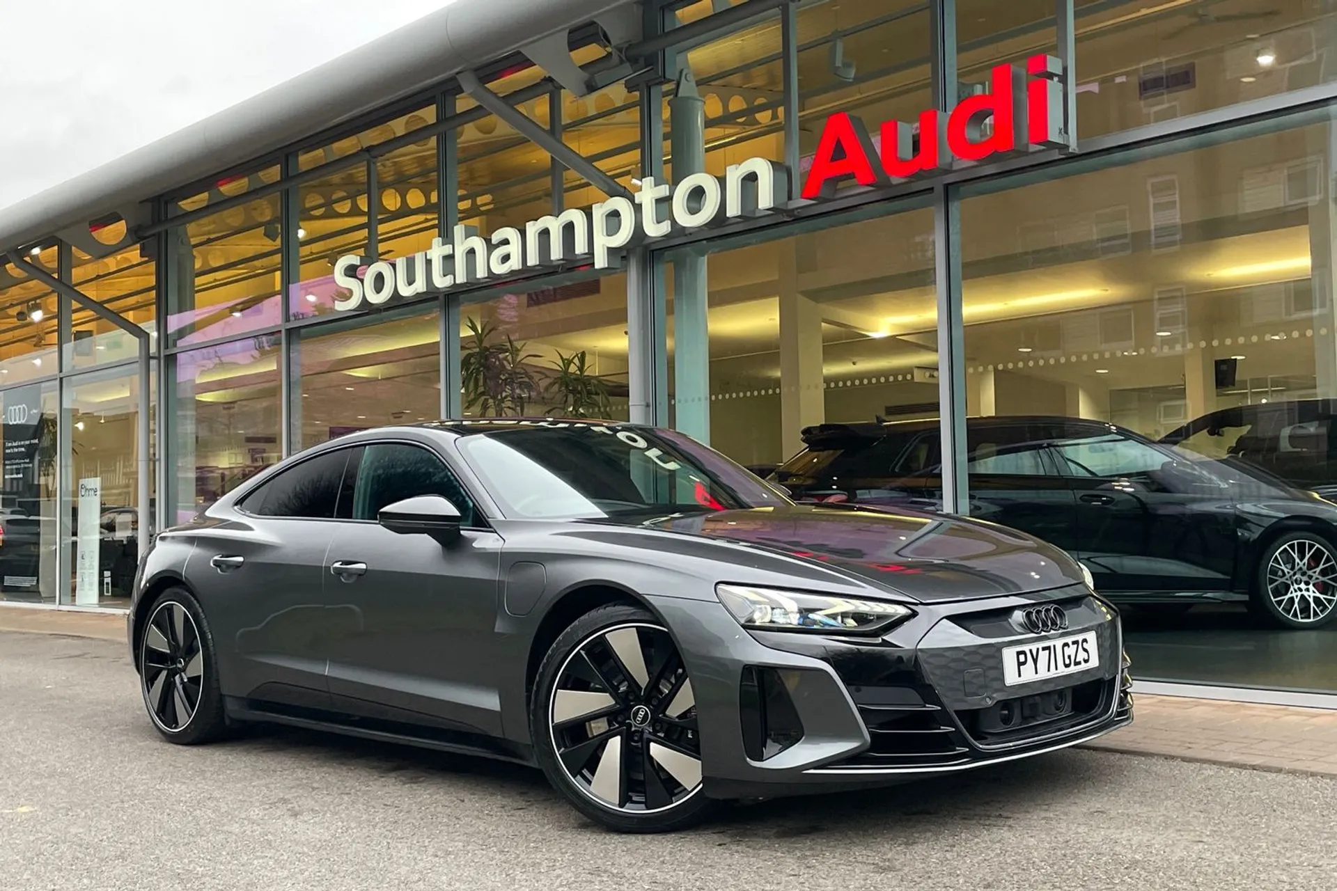 Audi RS e-tron GT focused image