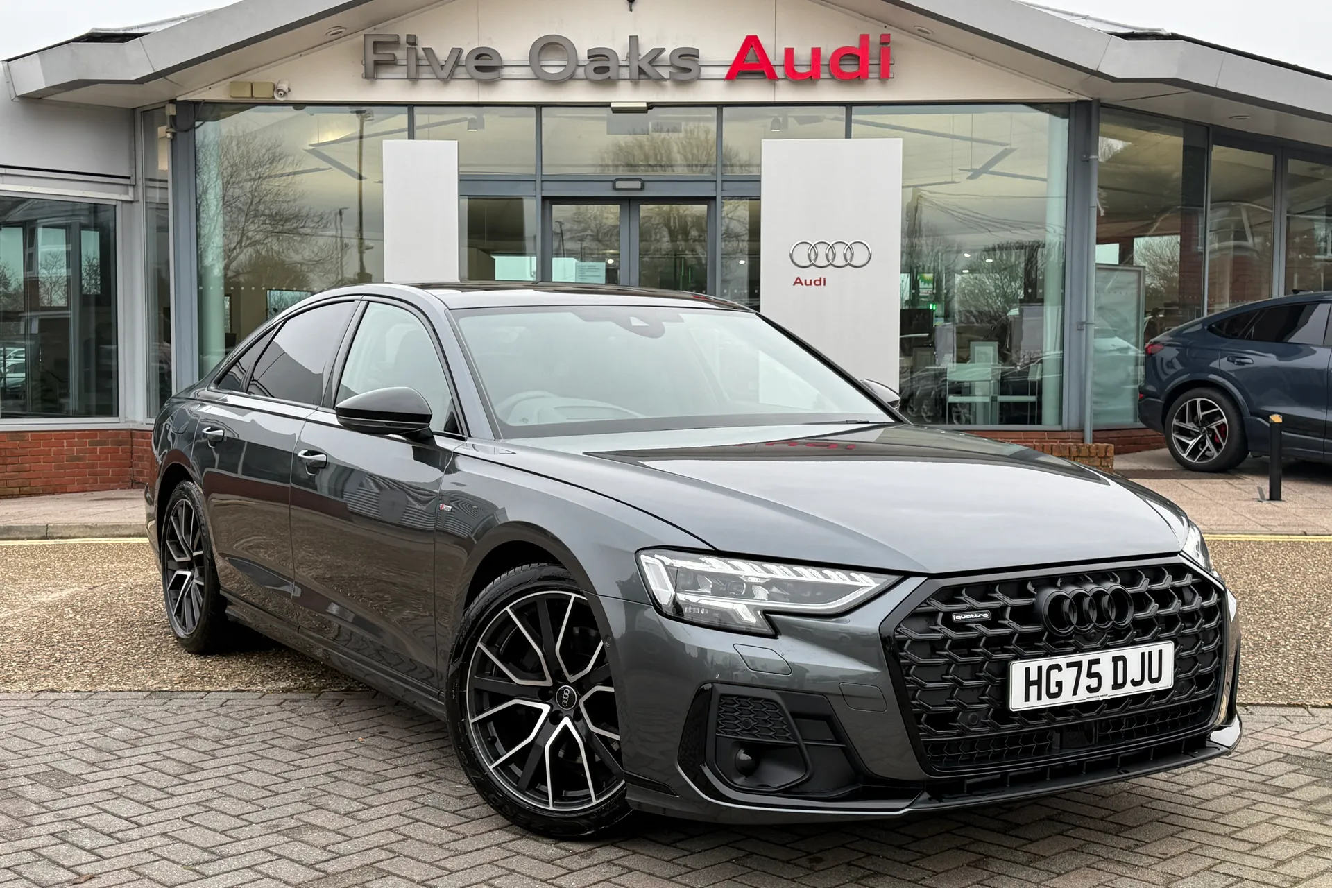 Audi A8 focused image