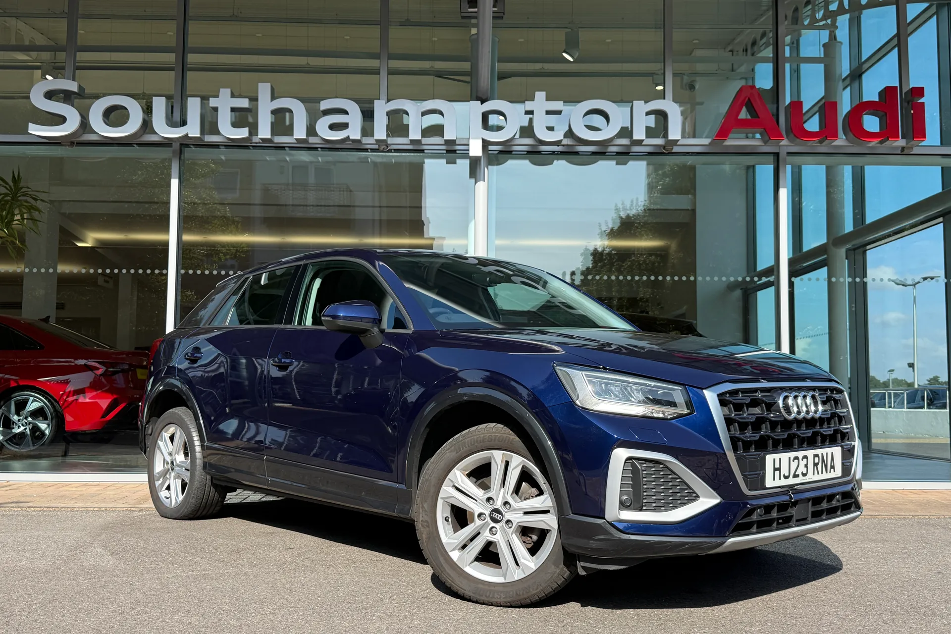 Audi Q2 focused image