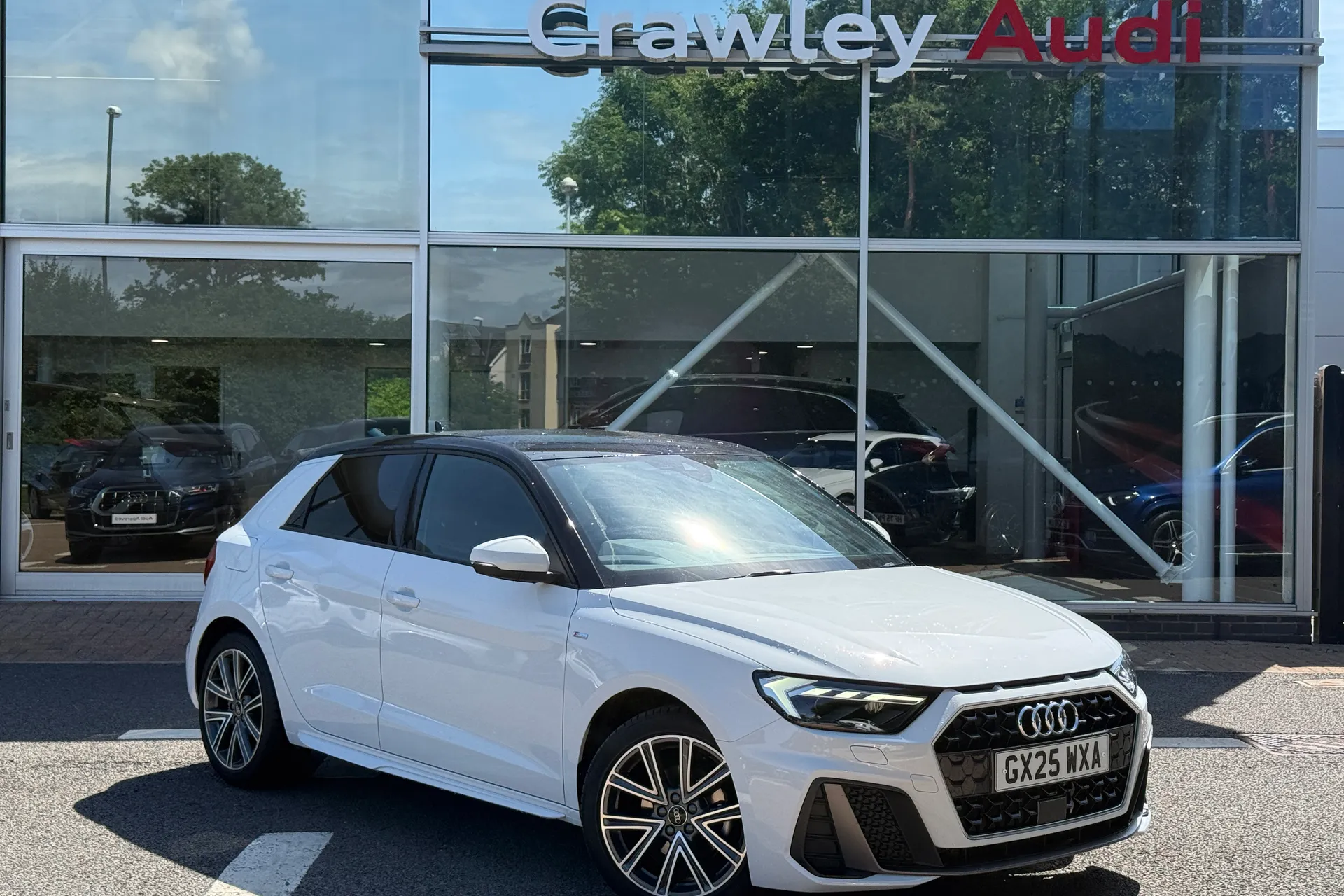Audi A1 focused image
