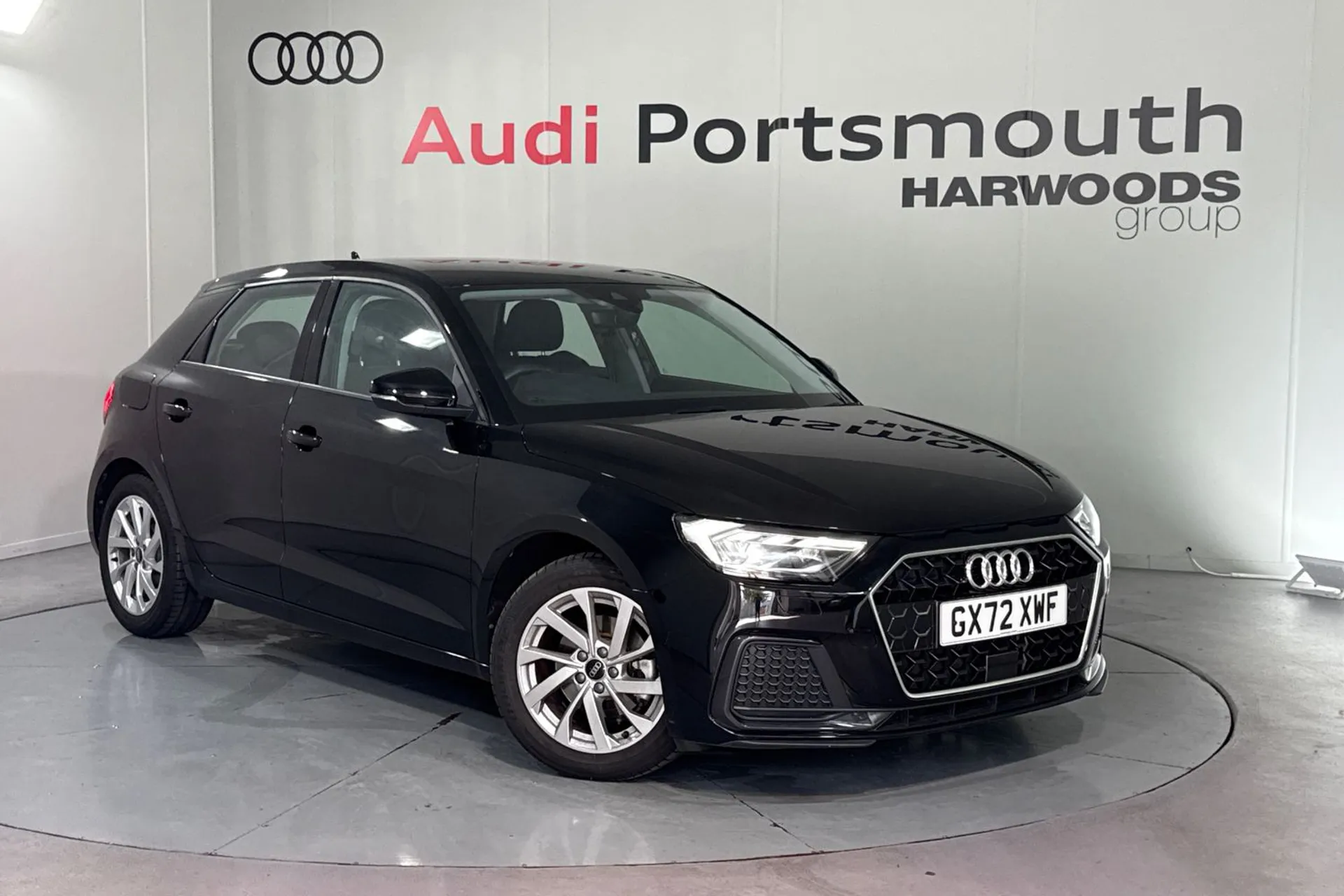 Audi A1 focused image