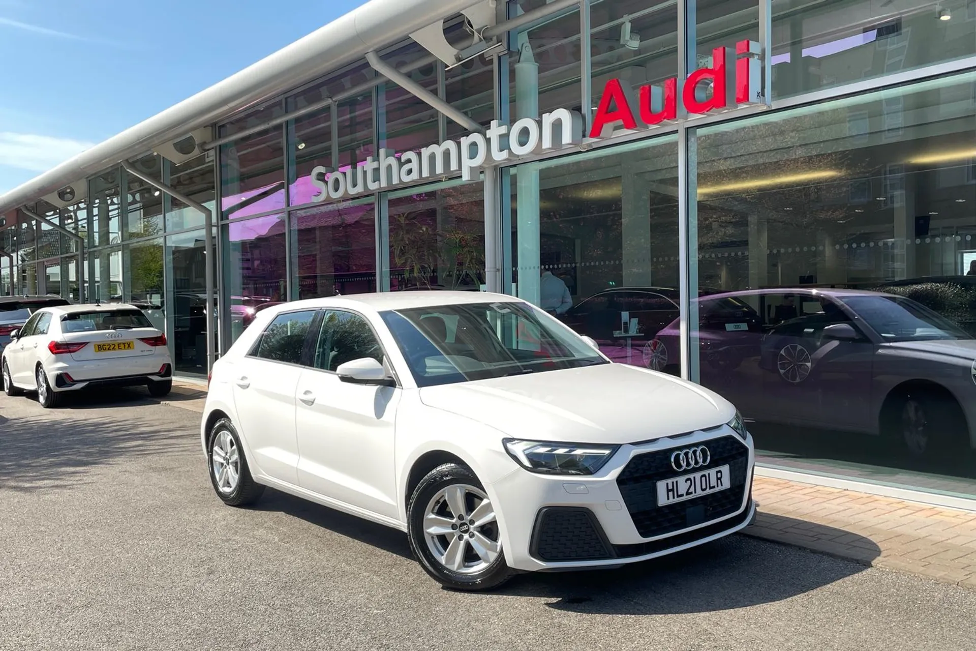 Audi A1 focused image