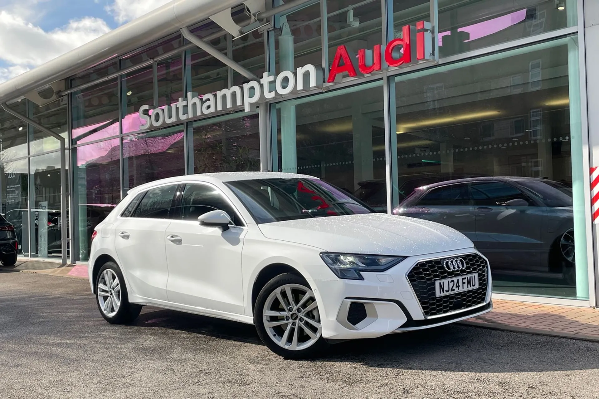 Audi A3 focused image