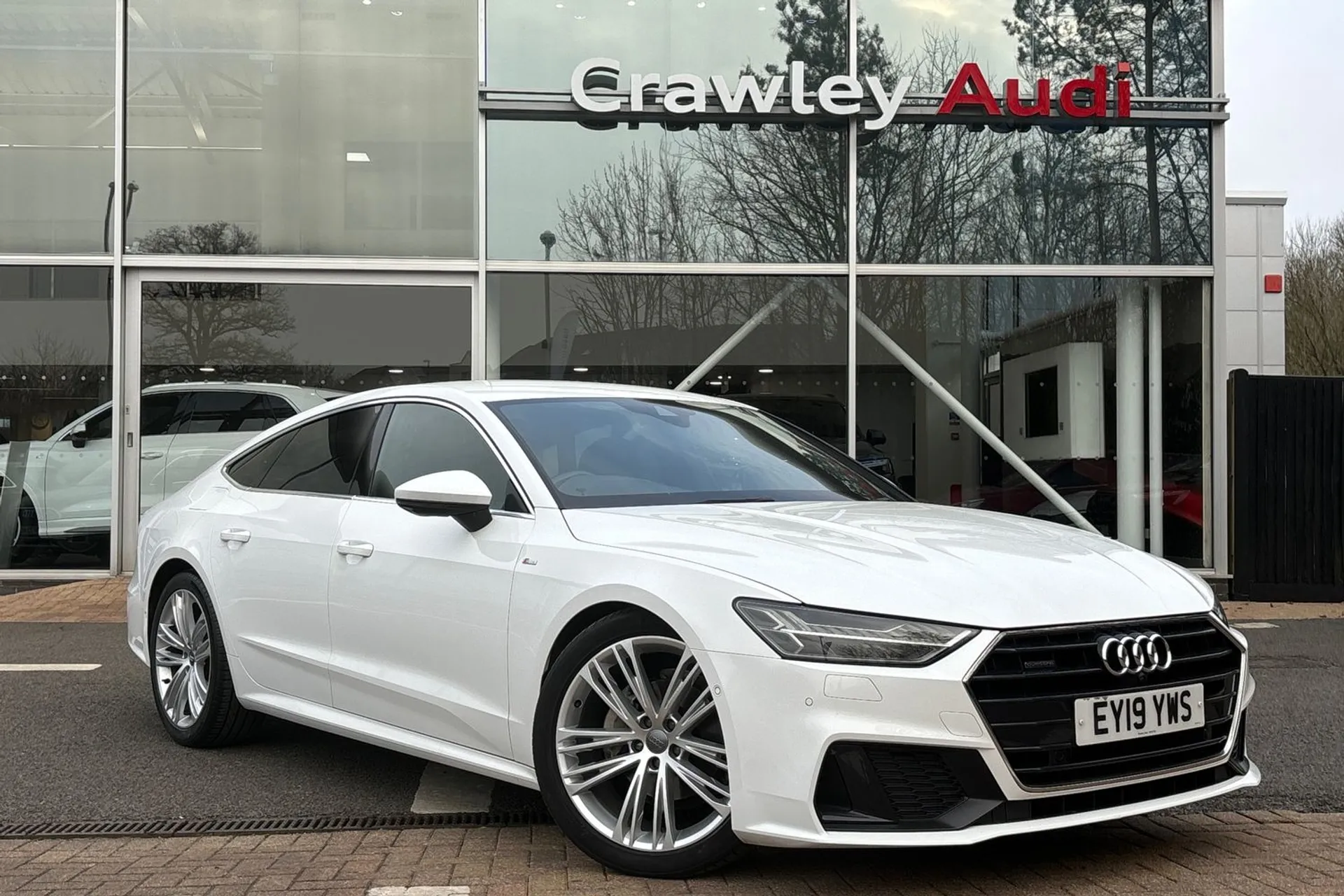 Audi A7 focused image