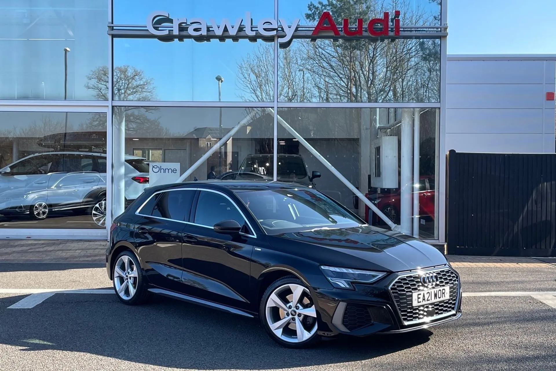Audi A3 focused image