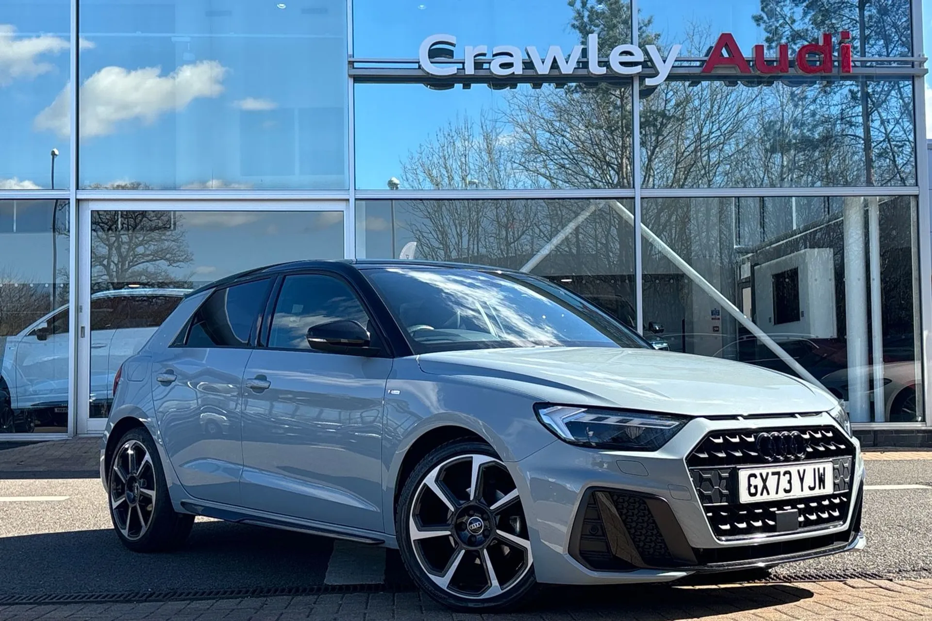 Audi A1 focused image
