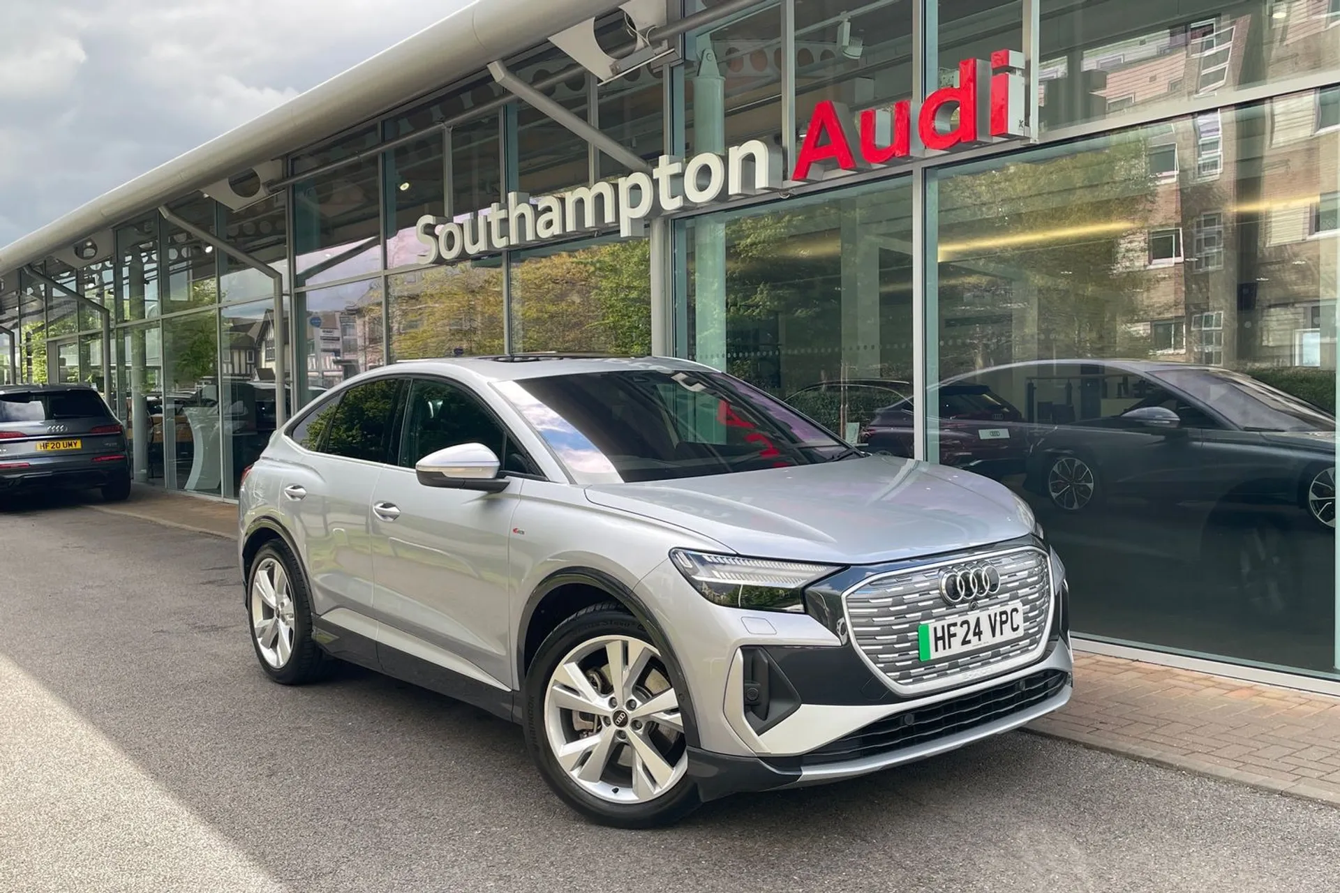 Audi Q4 focused image