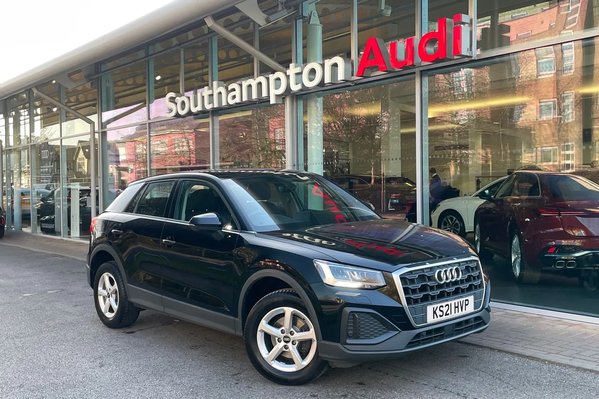 Audi Q2 focused image