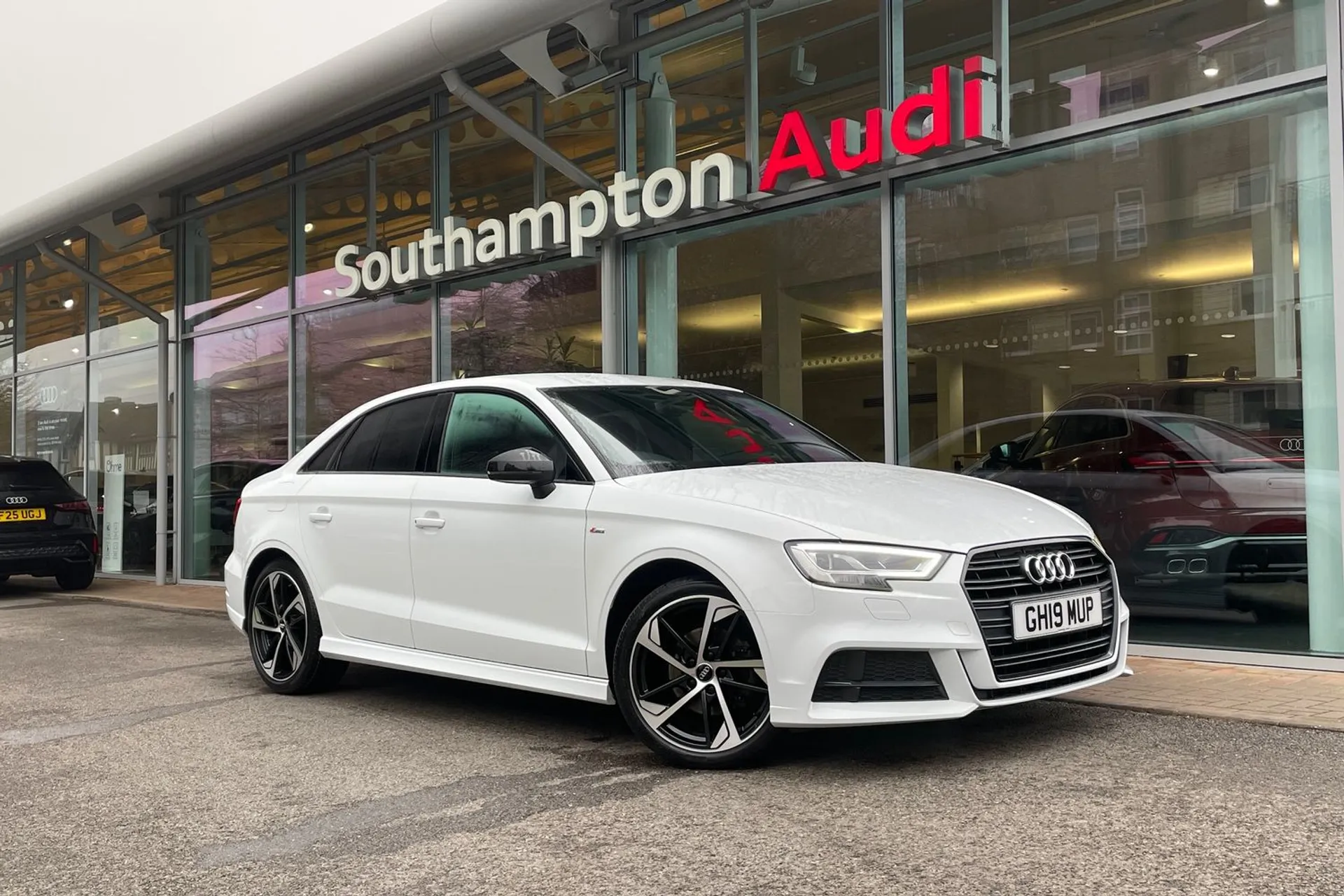Audi A3 focused image