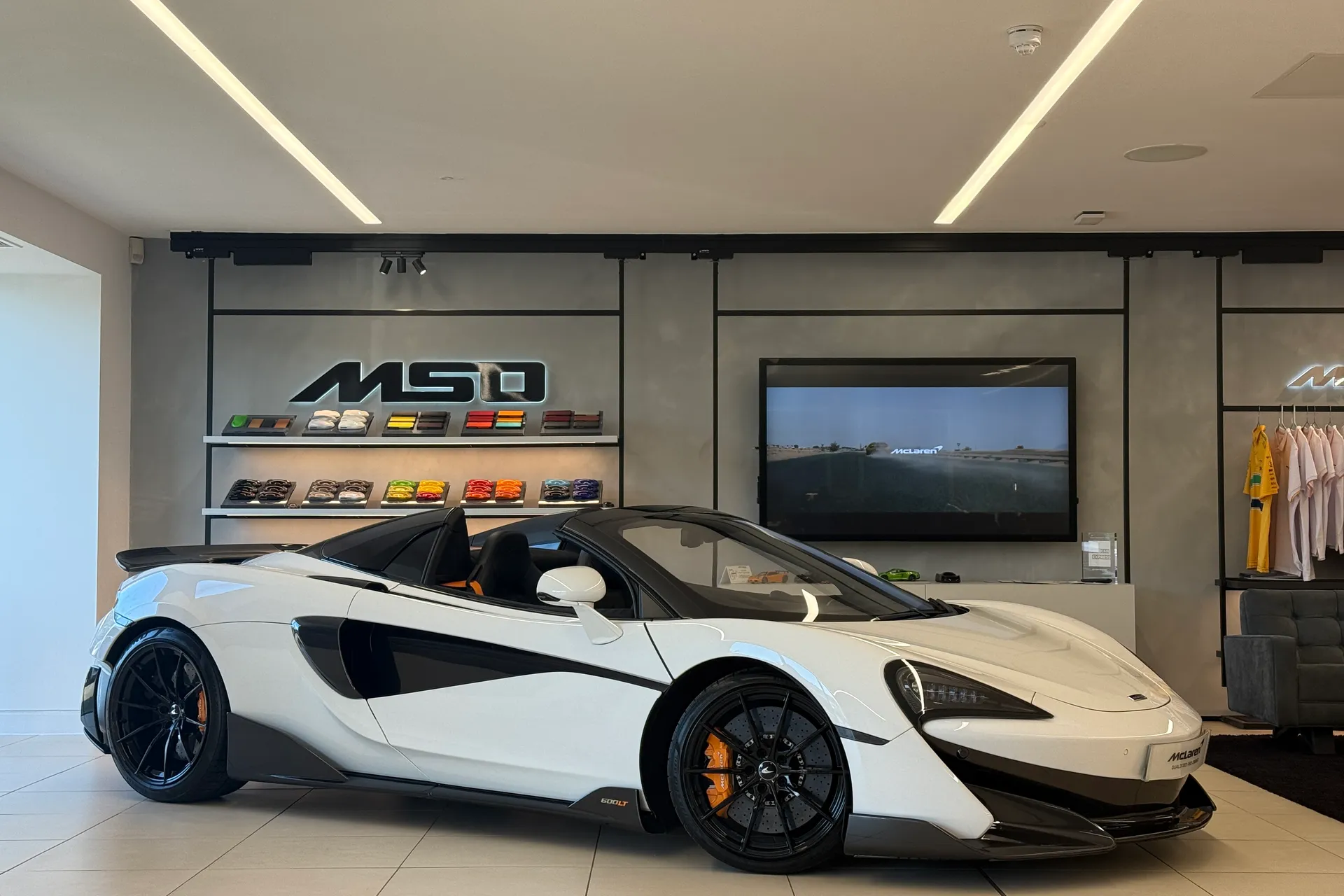 McLaren 600LT focused image