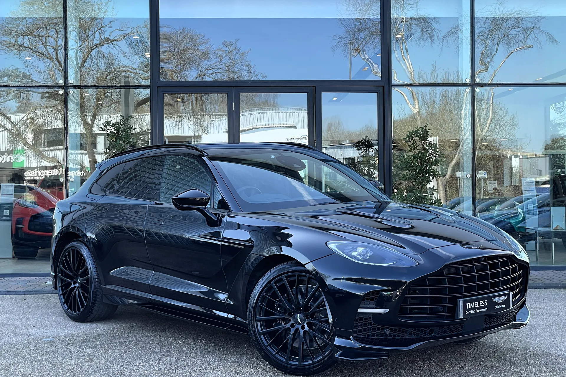 Aston Martin DBX focused image