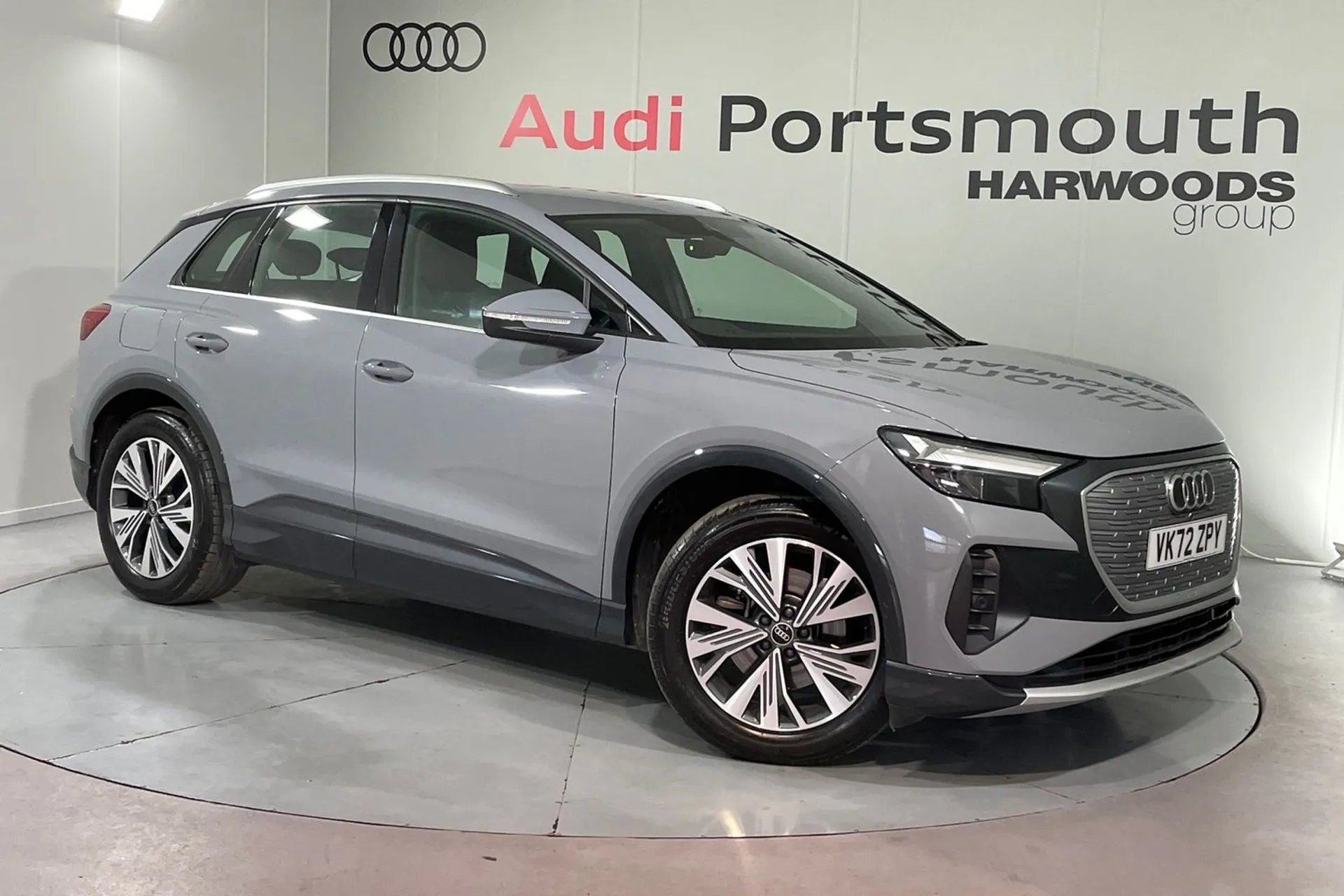 Audi Q4 focused image