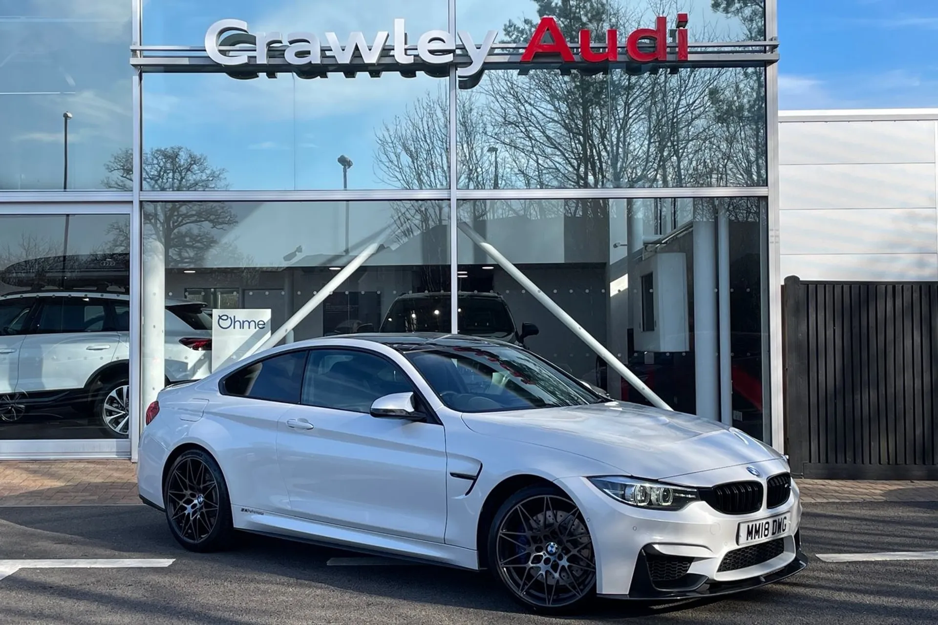 BMW M4 focused image