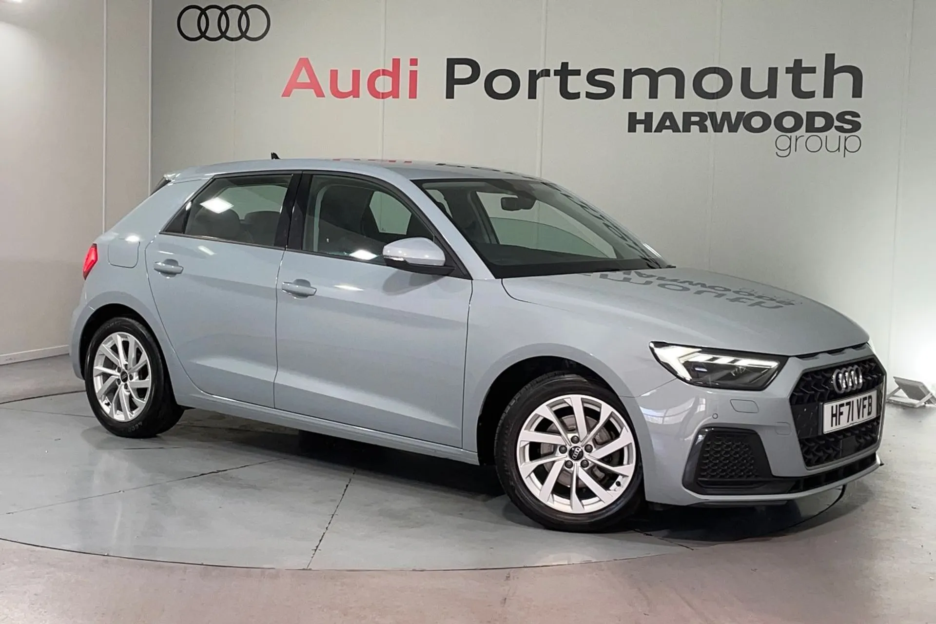 Audi A1 focused image