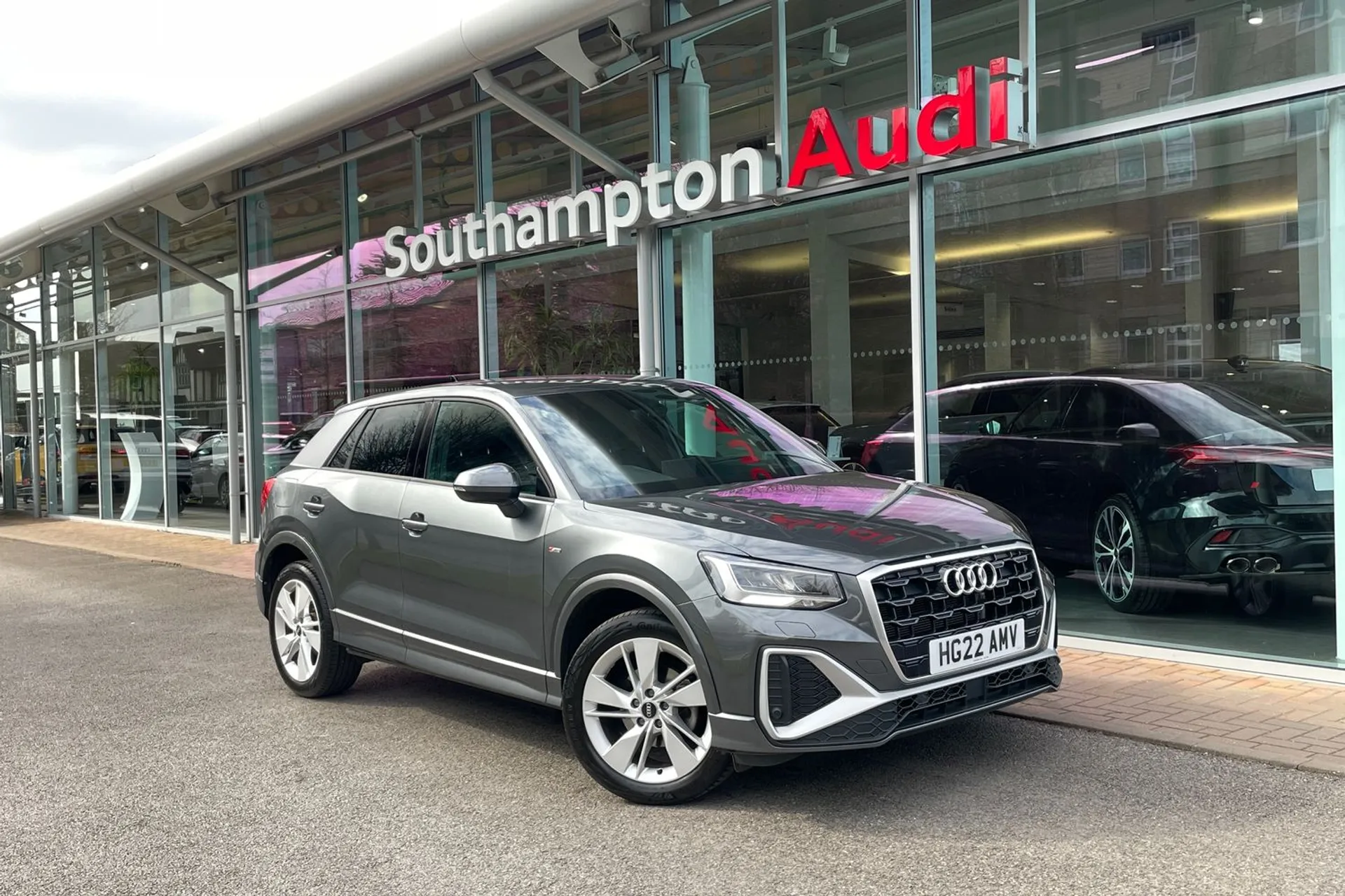 Audi Q2 focused image